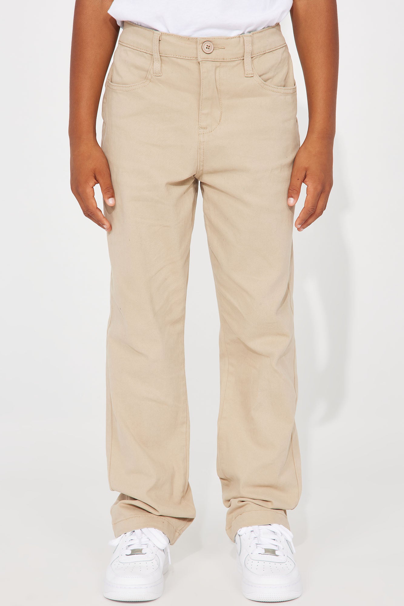 Mini Uniform Straight Leg Pants