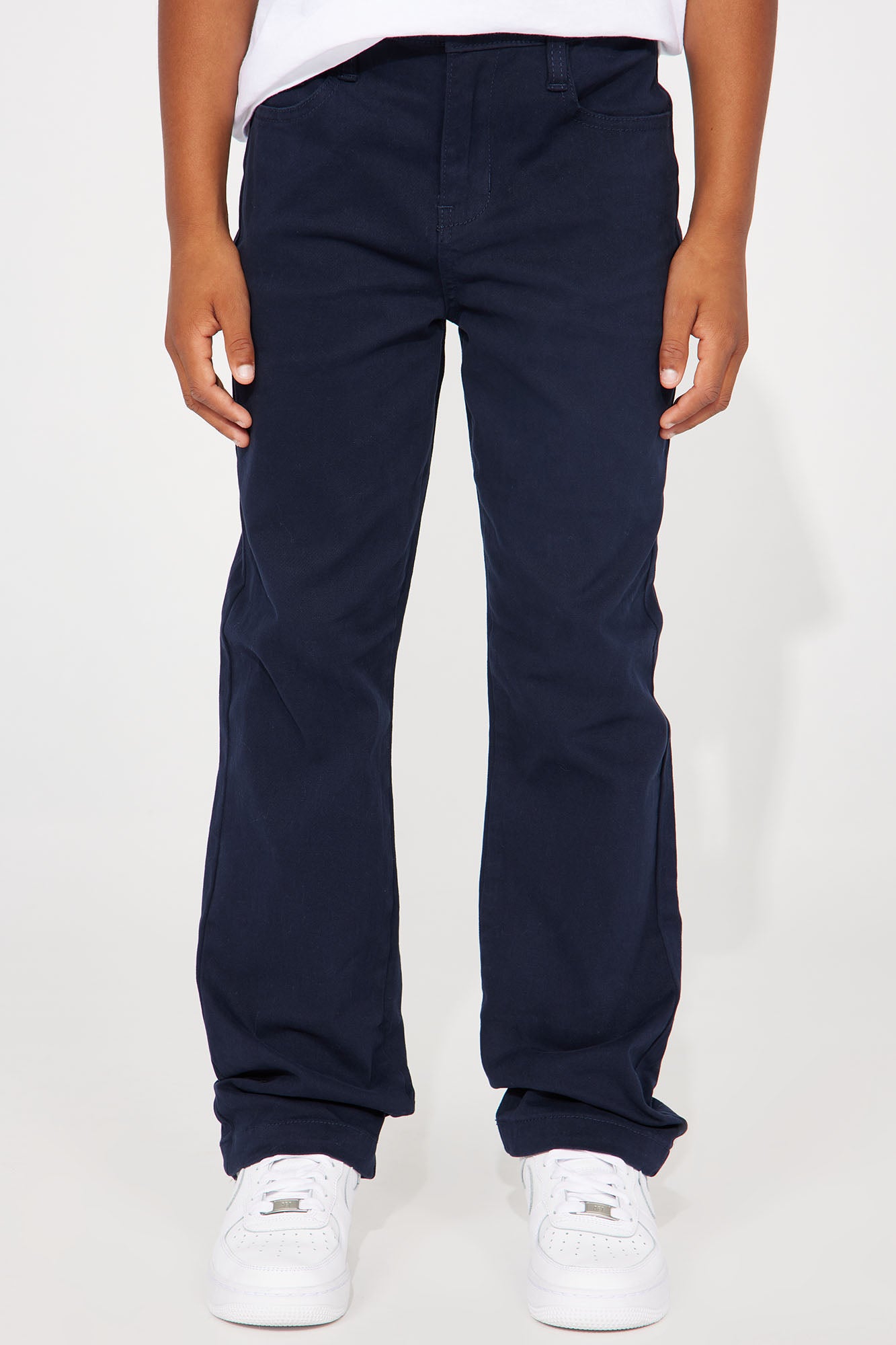 Mini Uniform Straight Leg Pants