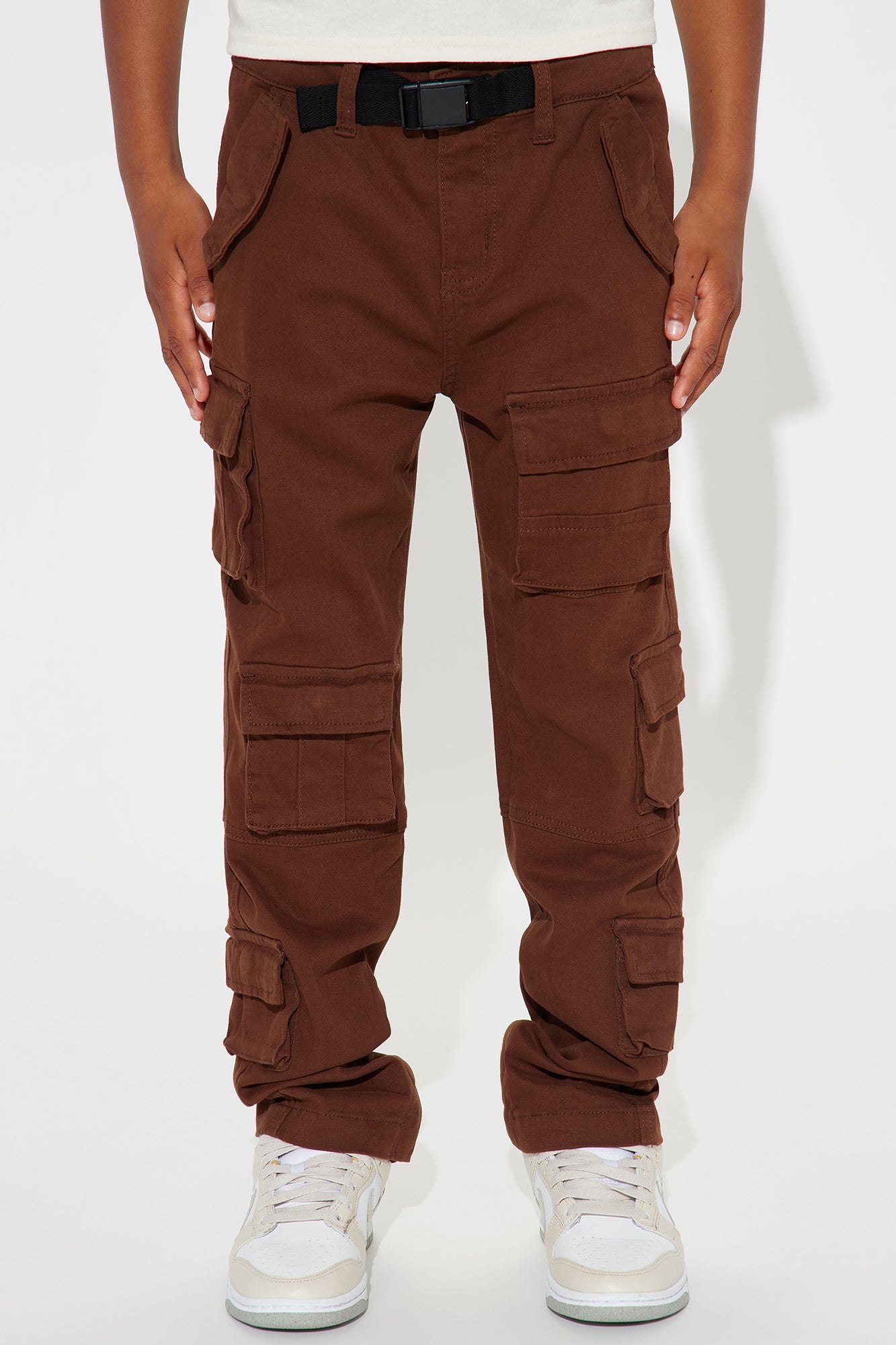 Mini We Grateful Slim Cargo Pants