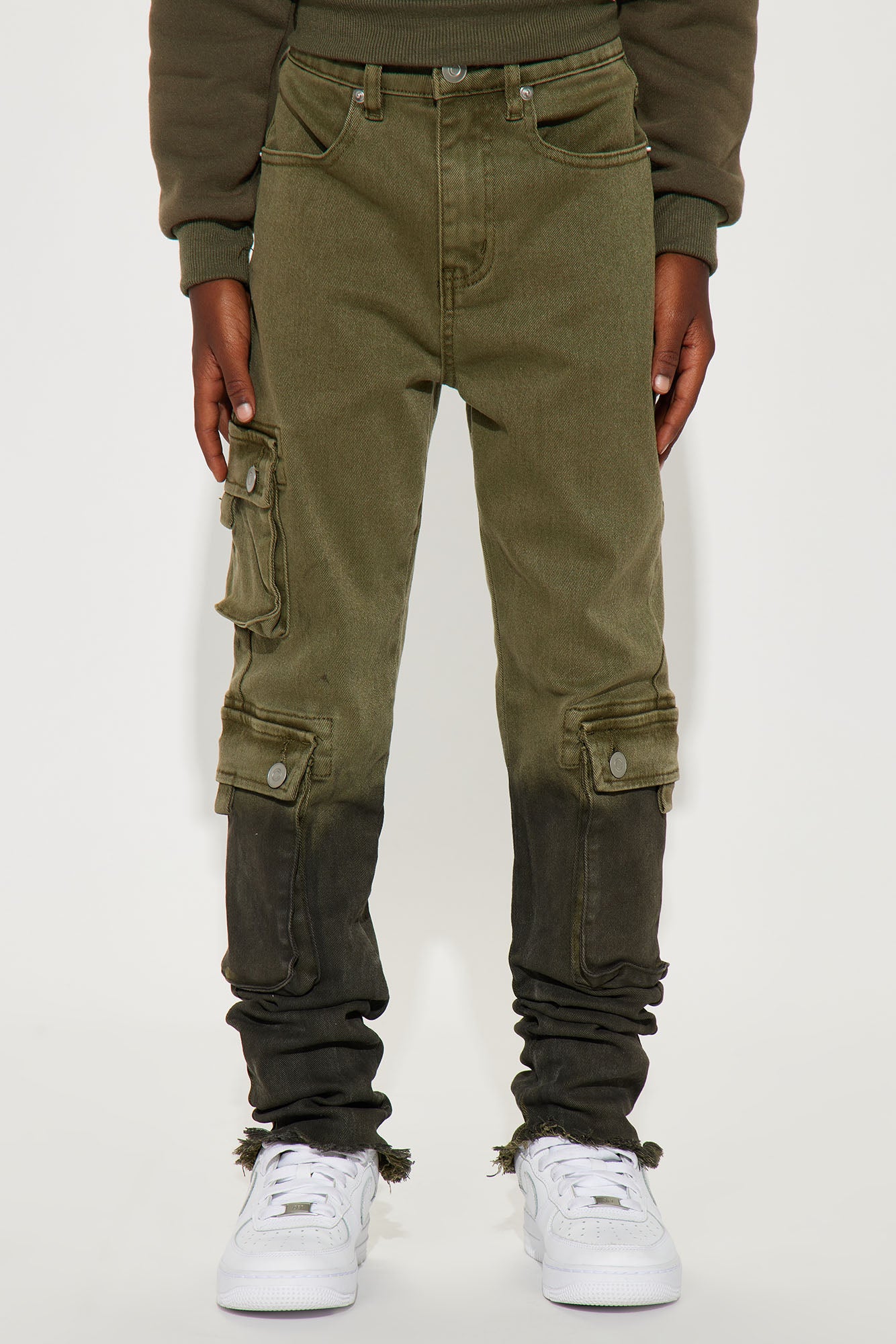 Mini Multi Skinny Cargo with Release Hem Pant
