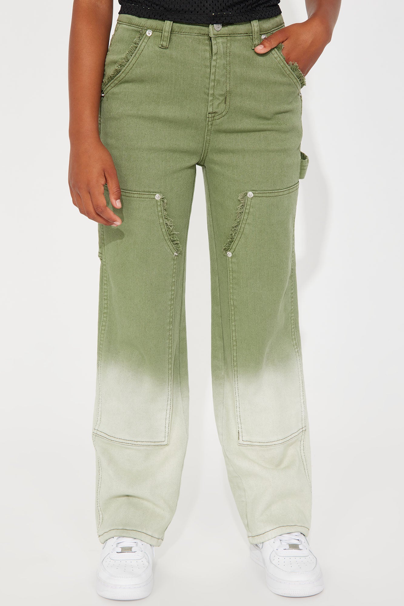 Mini Love Is Alive Carpenter Pants