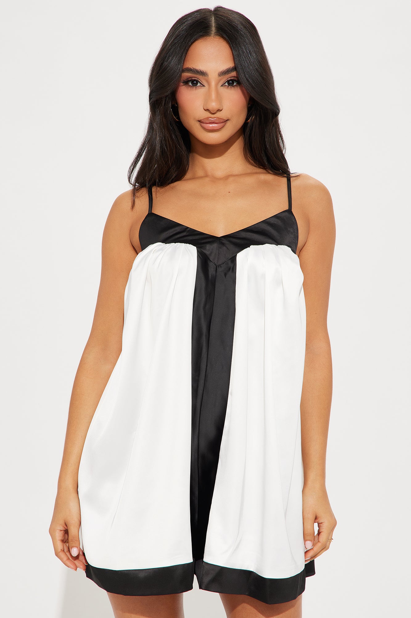Make No Mistake Satin Romper