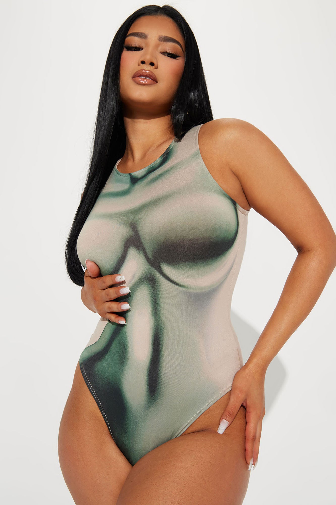 Shape Of Me Sleeveless Bodysuit