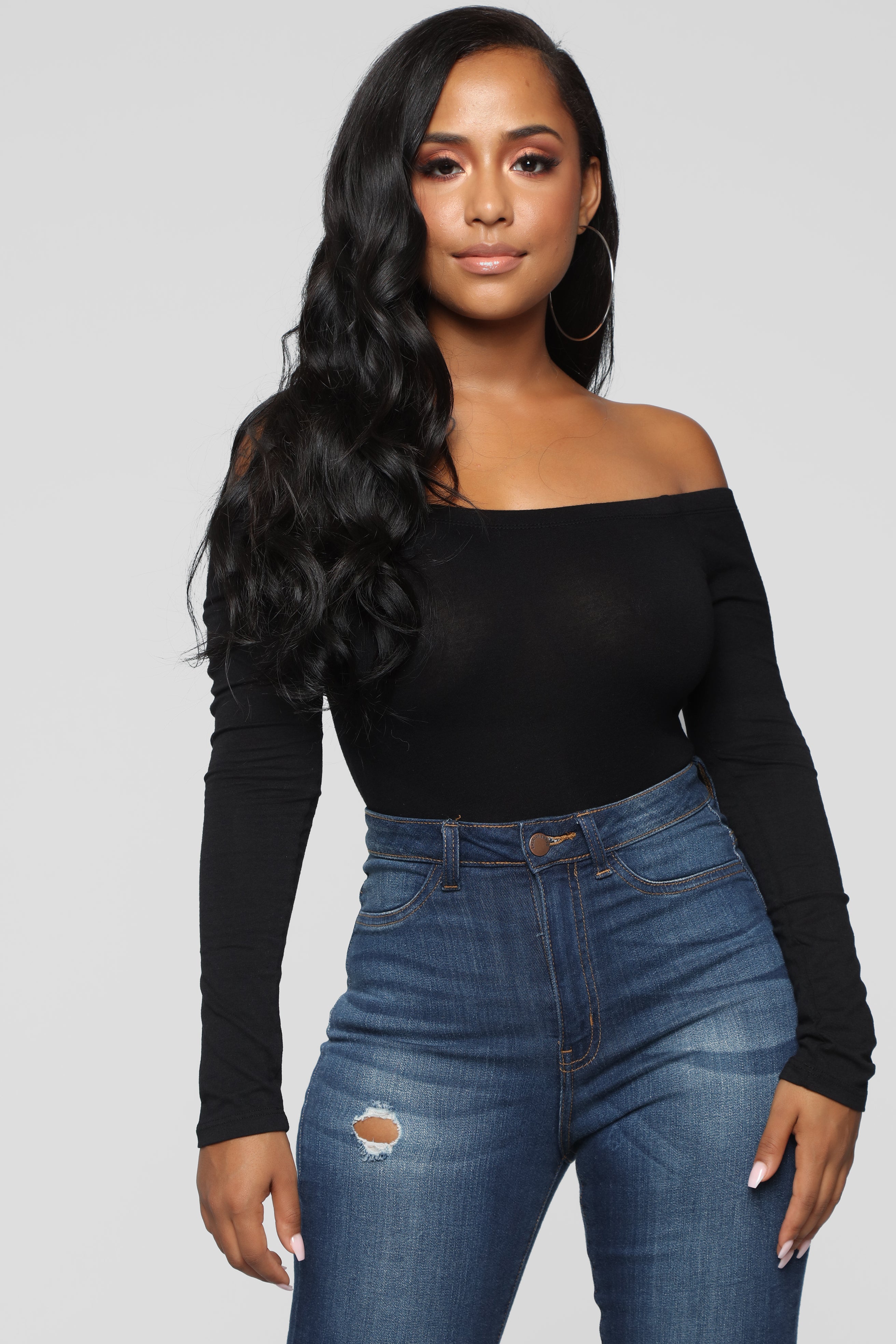 Day To Day Off Shoulder Bodysuit