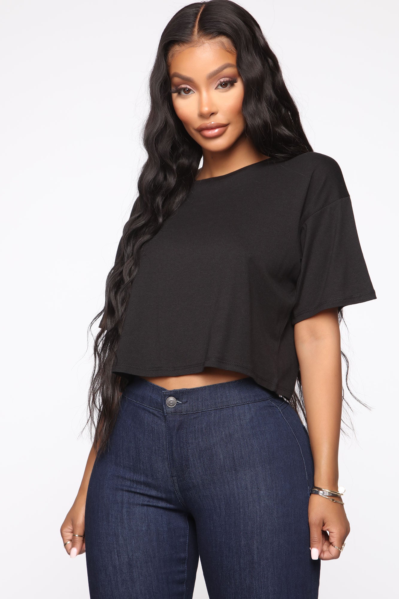 Leslie Cropped Tee
