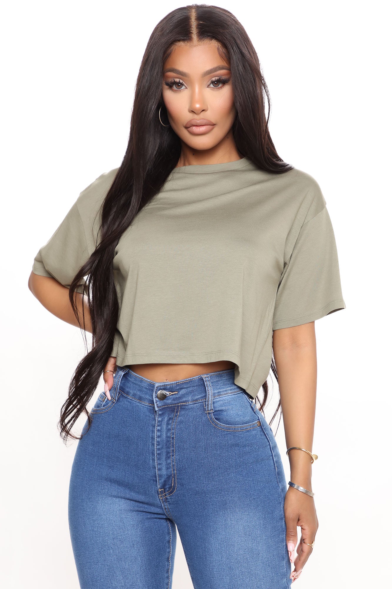 Leslie Cropped Tee