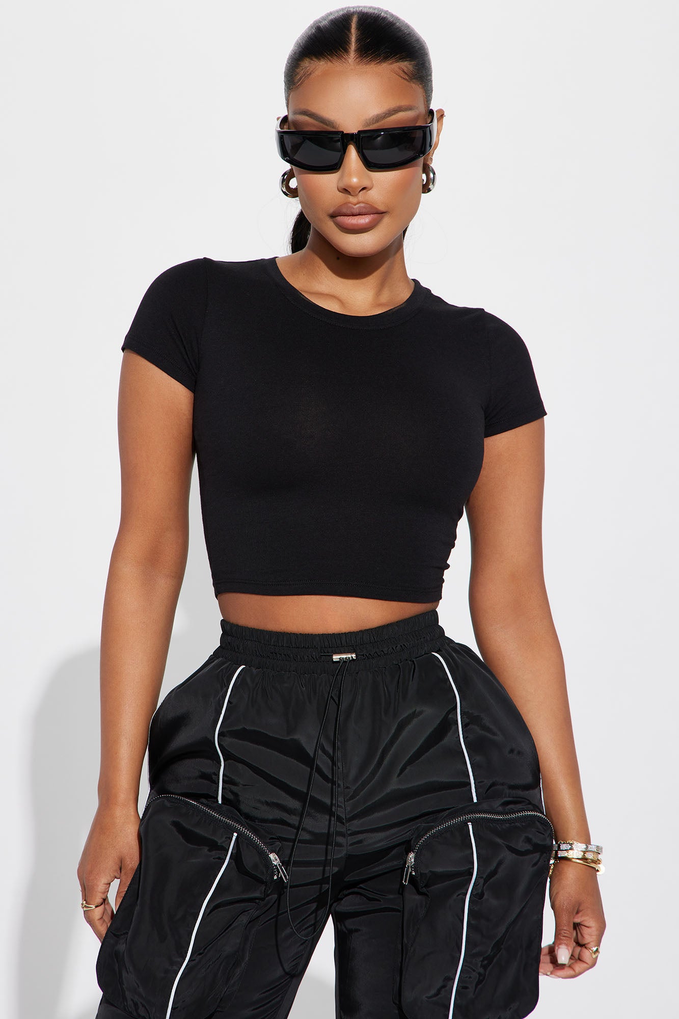 Judia Crew Neck Top