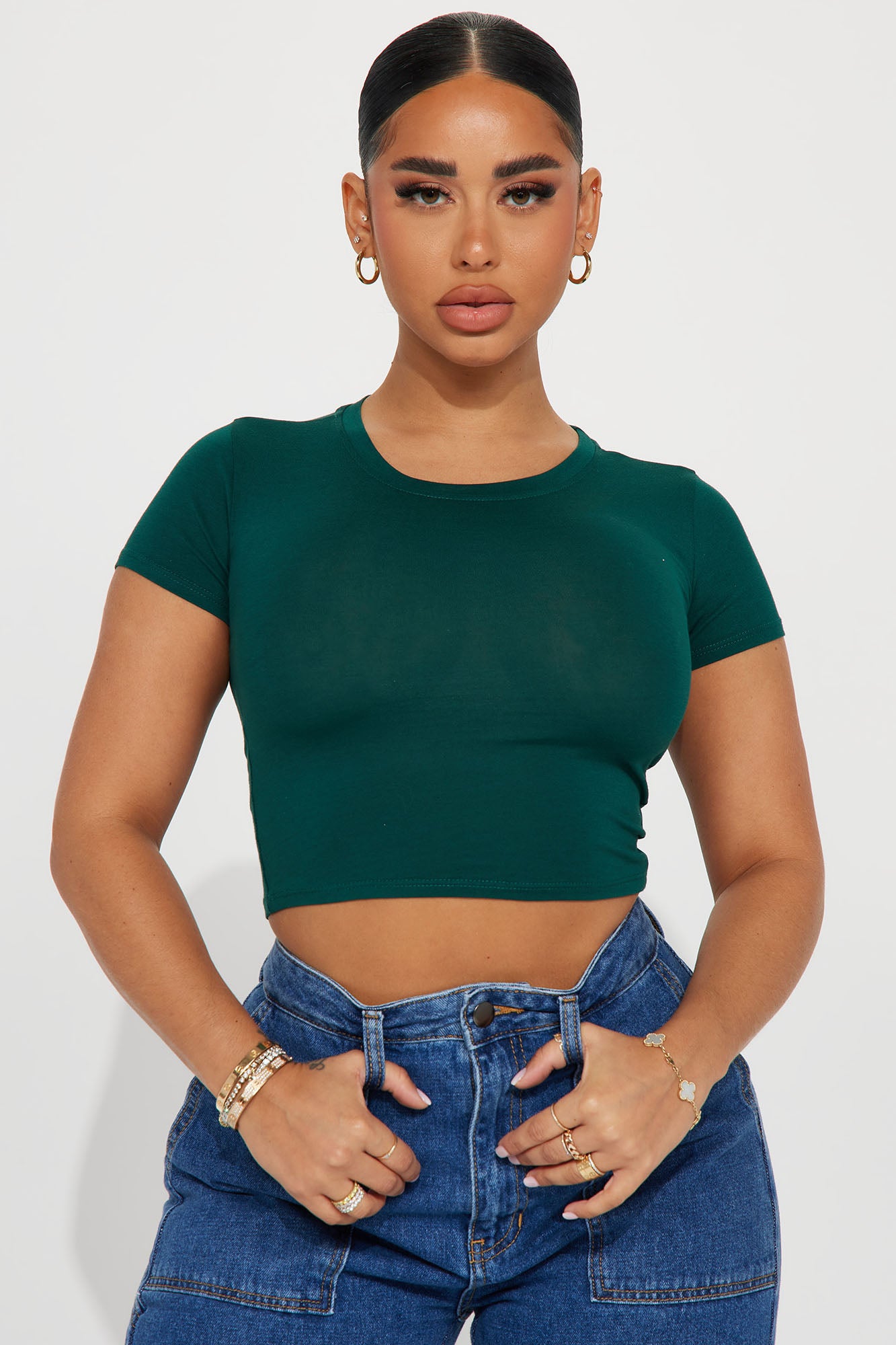Judia Crew Neck Top