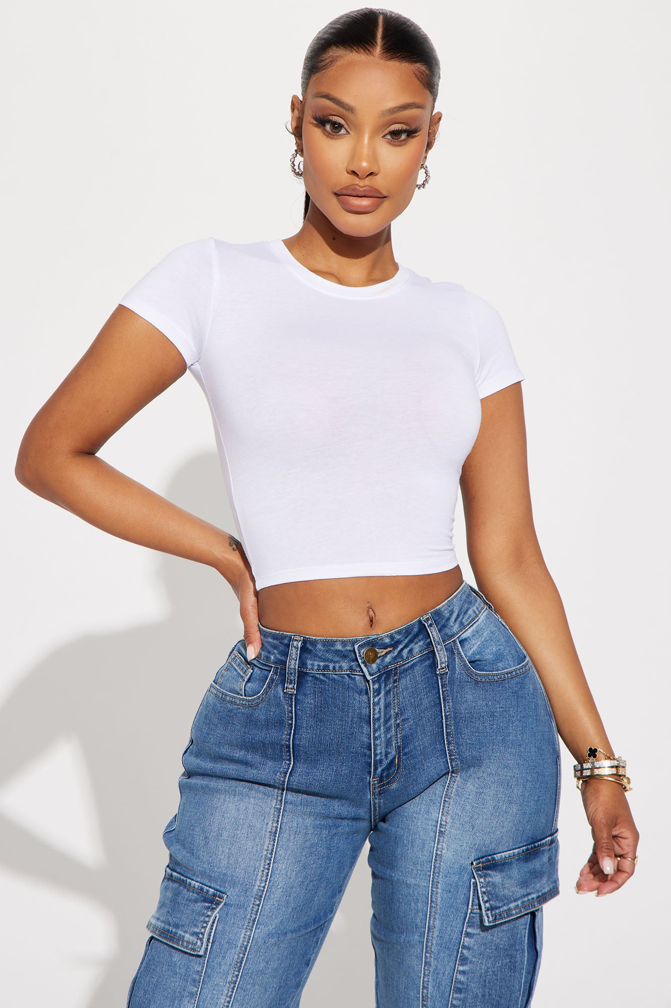 Judia Crew Neck Top