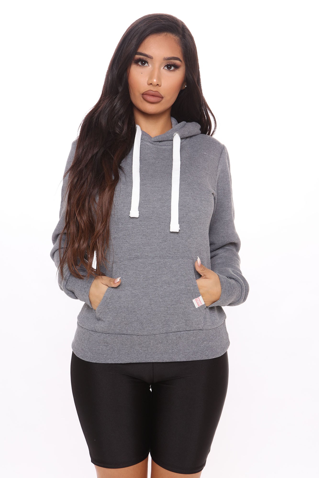 Relaxed Vibe Solid Hoodie