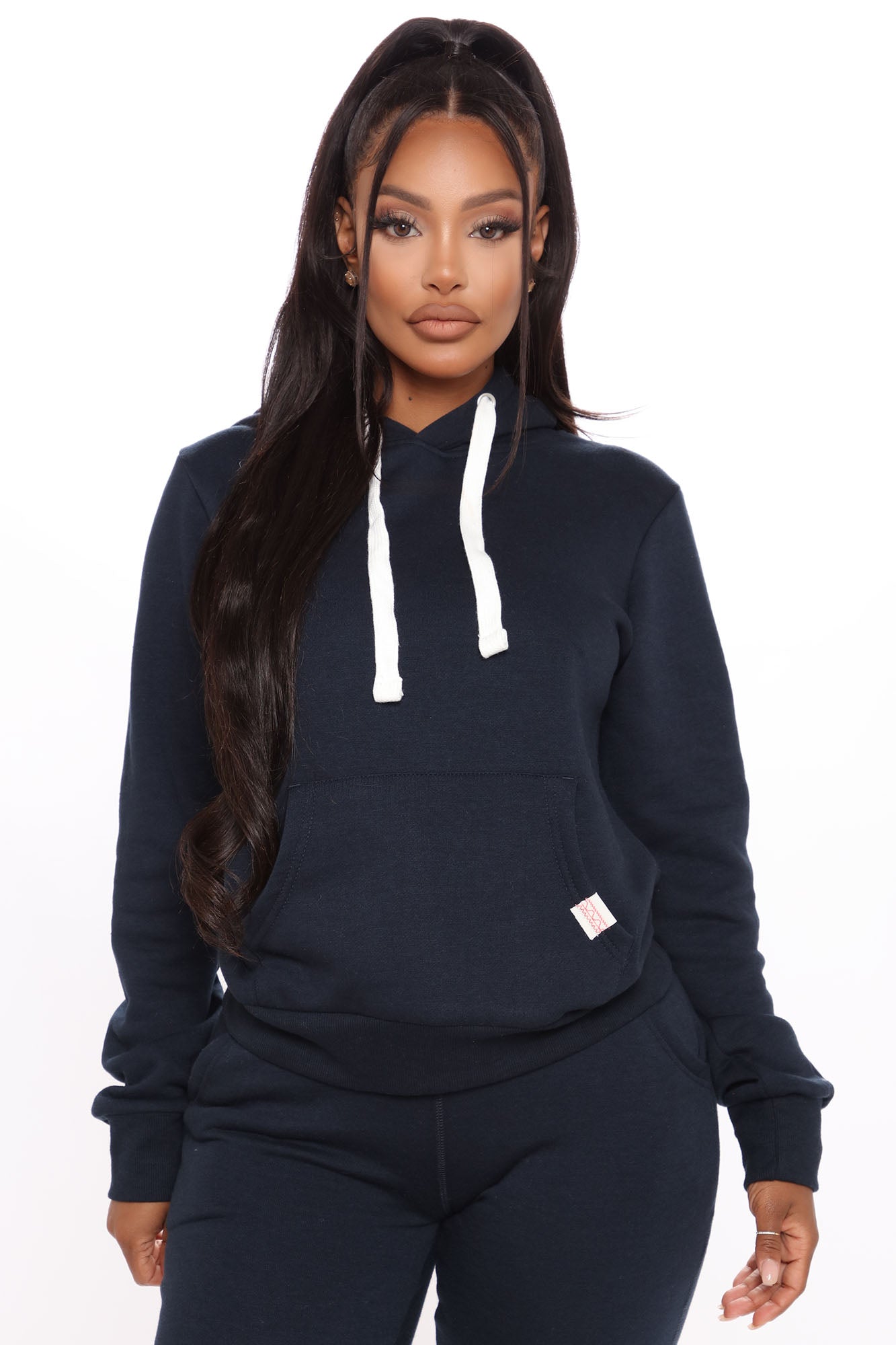 Relaxed Vibe Solid Hoodie