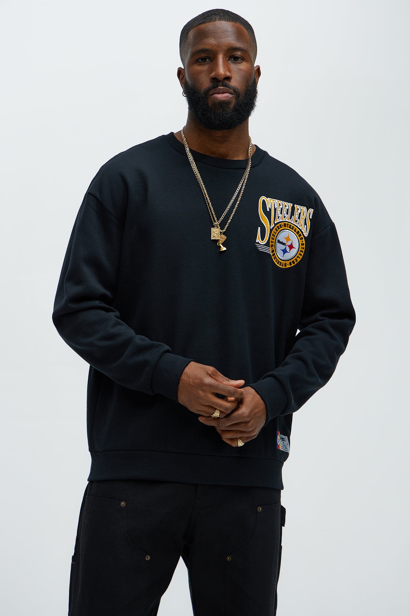 Steelers Crew Neck Sweatshirt