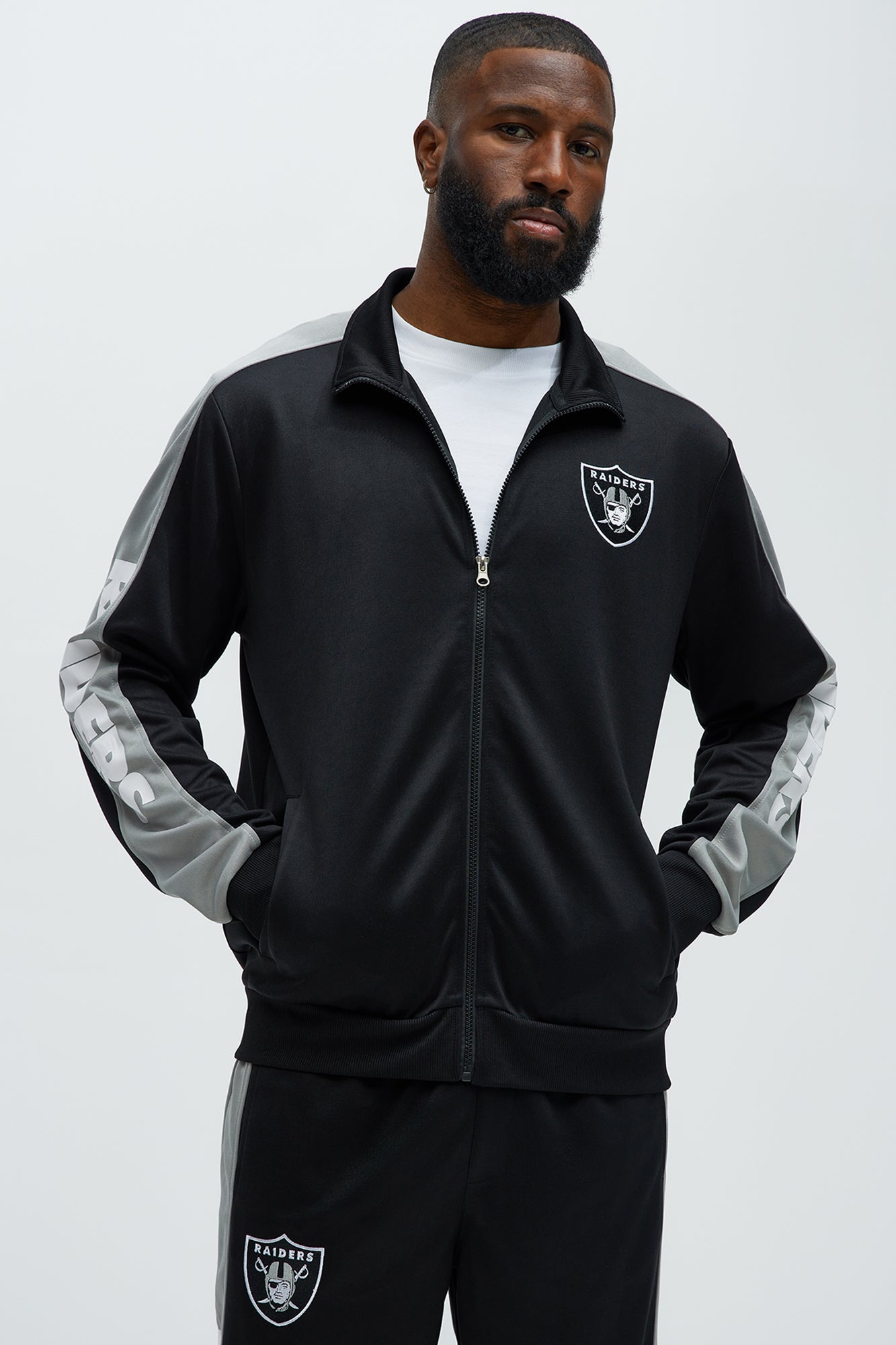 Raiders Stand By Track Jacket
