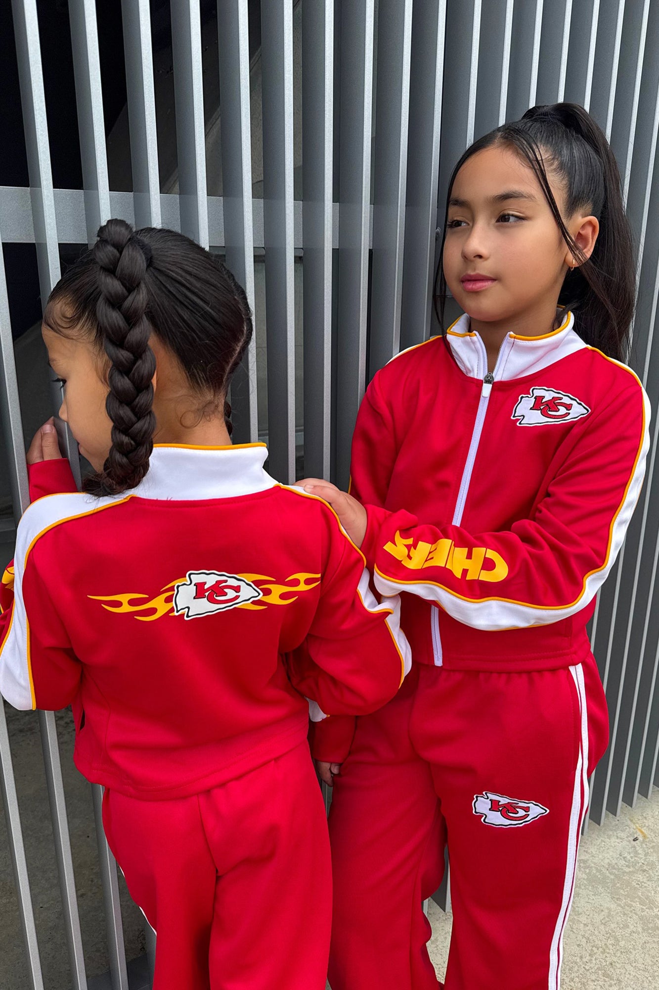 Mini Chiefs Kingdom Zip Up Jacket