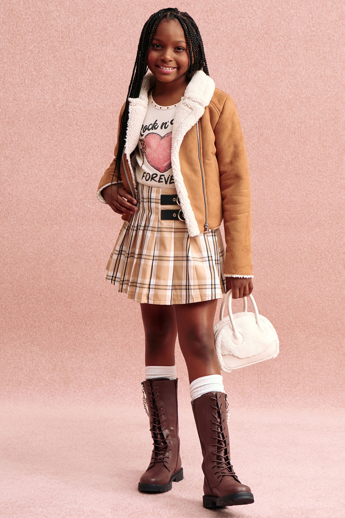 Mini Not Today Pleated Mini Skirt