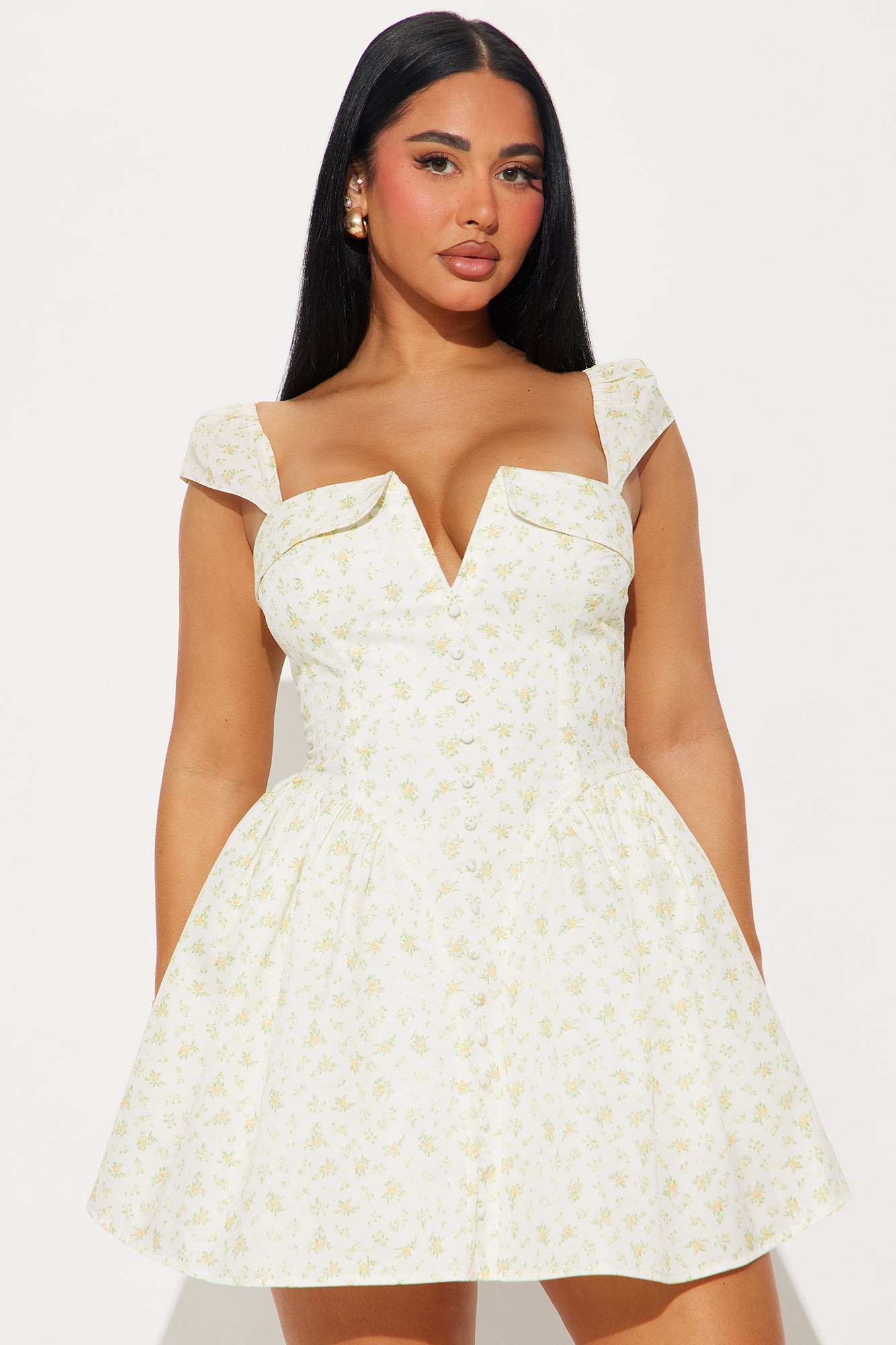 Allie Floral Mini Dress