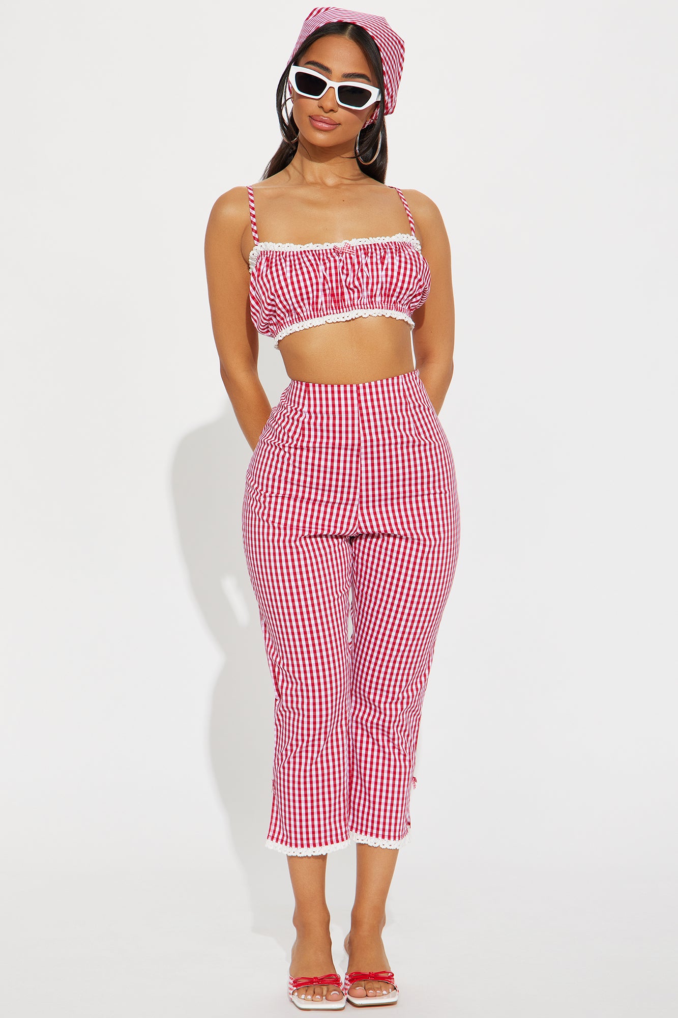 Alexis 3 Piece Capri Pant Set