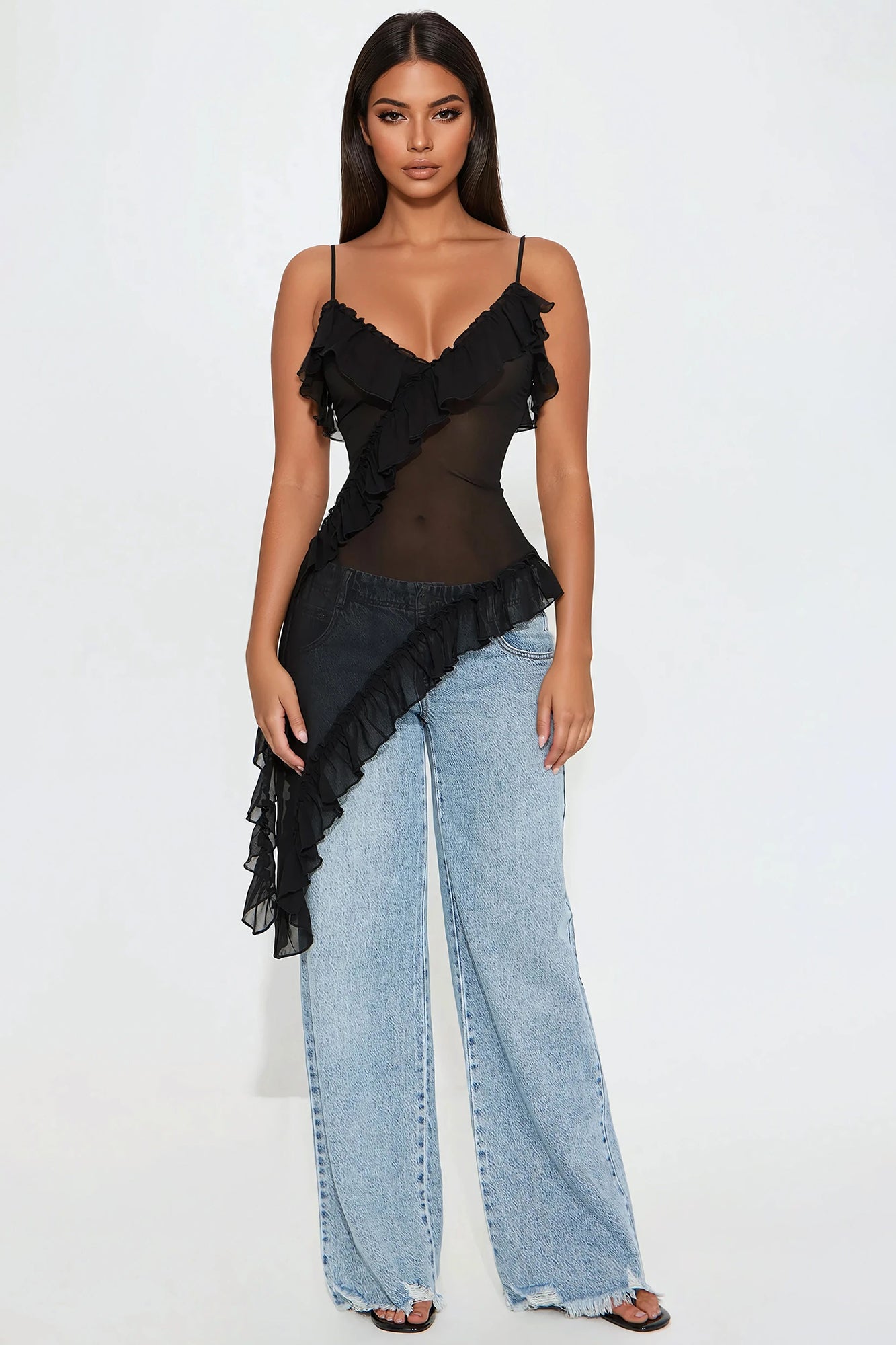 Don't Mention It Ruffle Top