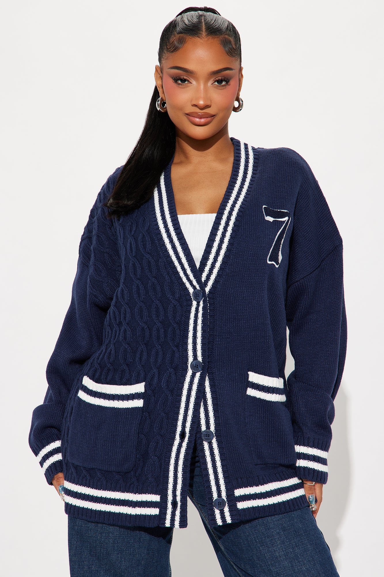 Happy To Be In Paris Cardigan