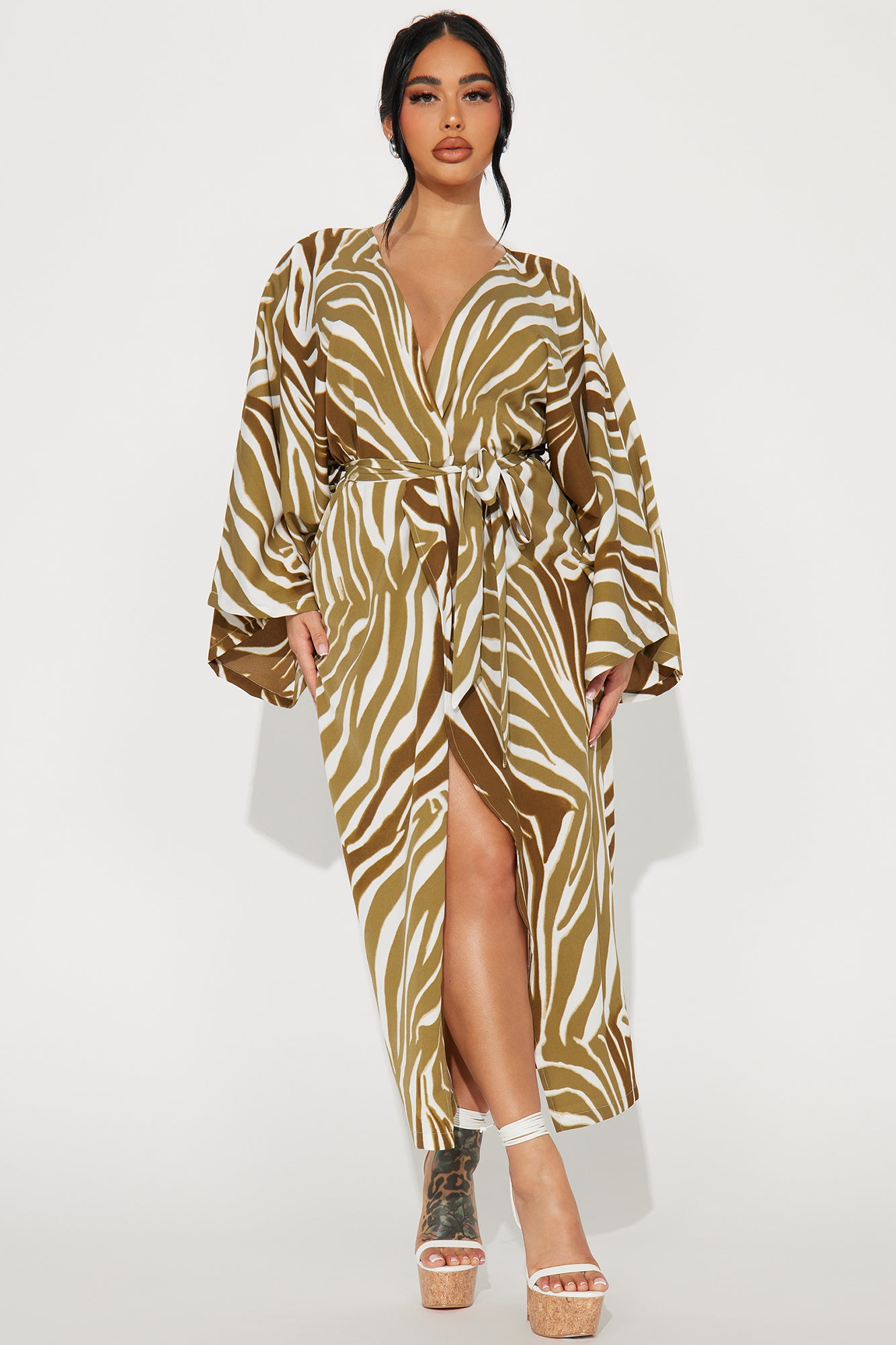Wild Thing Satin Maxi Dress