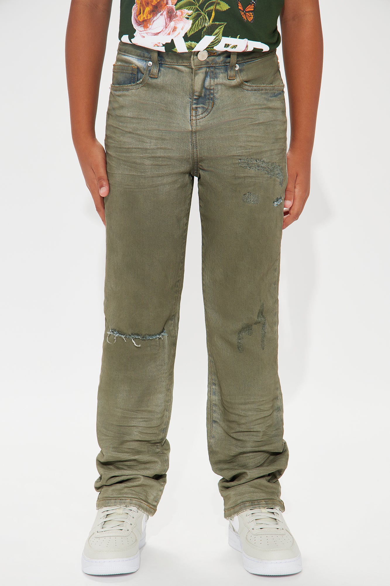 Mini Dirty Mechanics Skinny Jeans