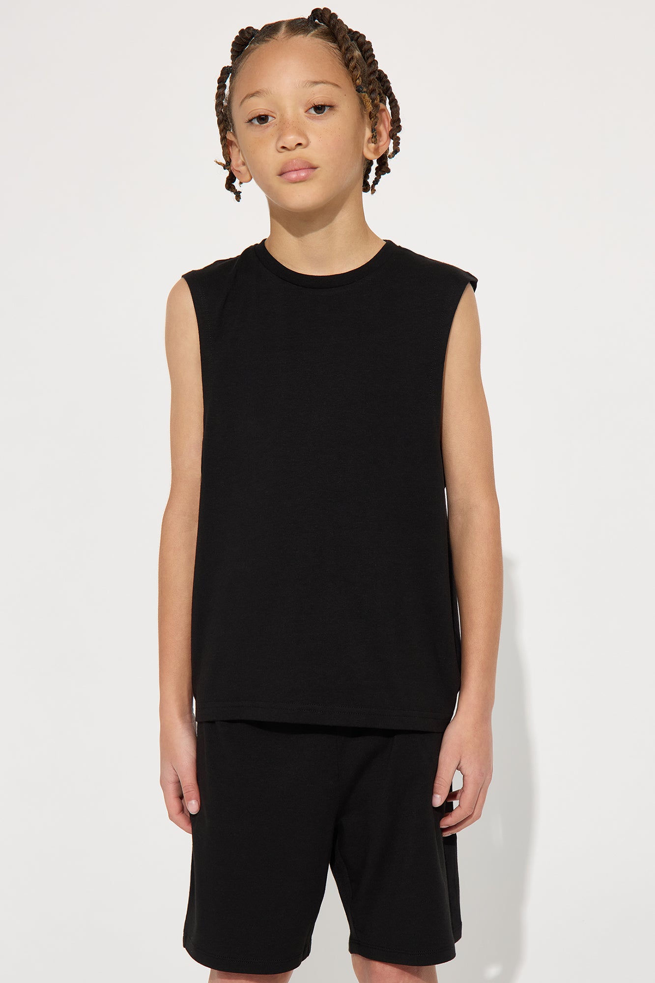 Mini Essential Modal Lounge Sleeveless Muscle Tee