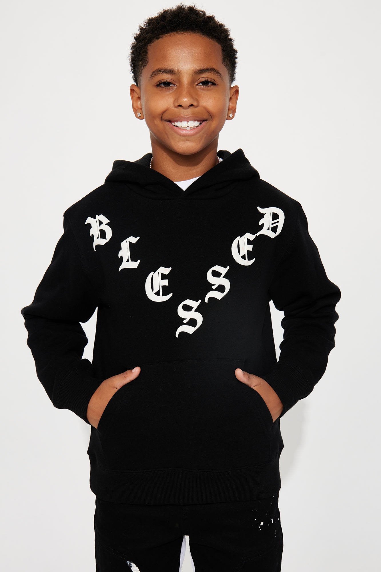 Mini Tyson Blessed Oversized Hoodie