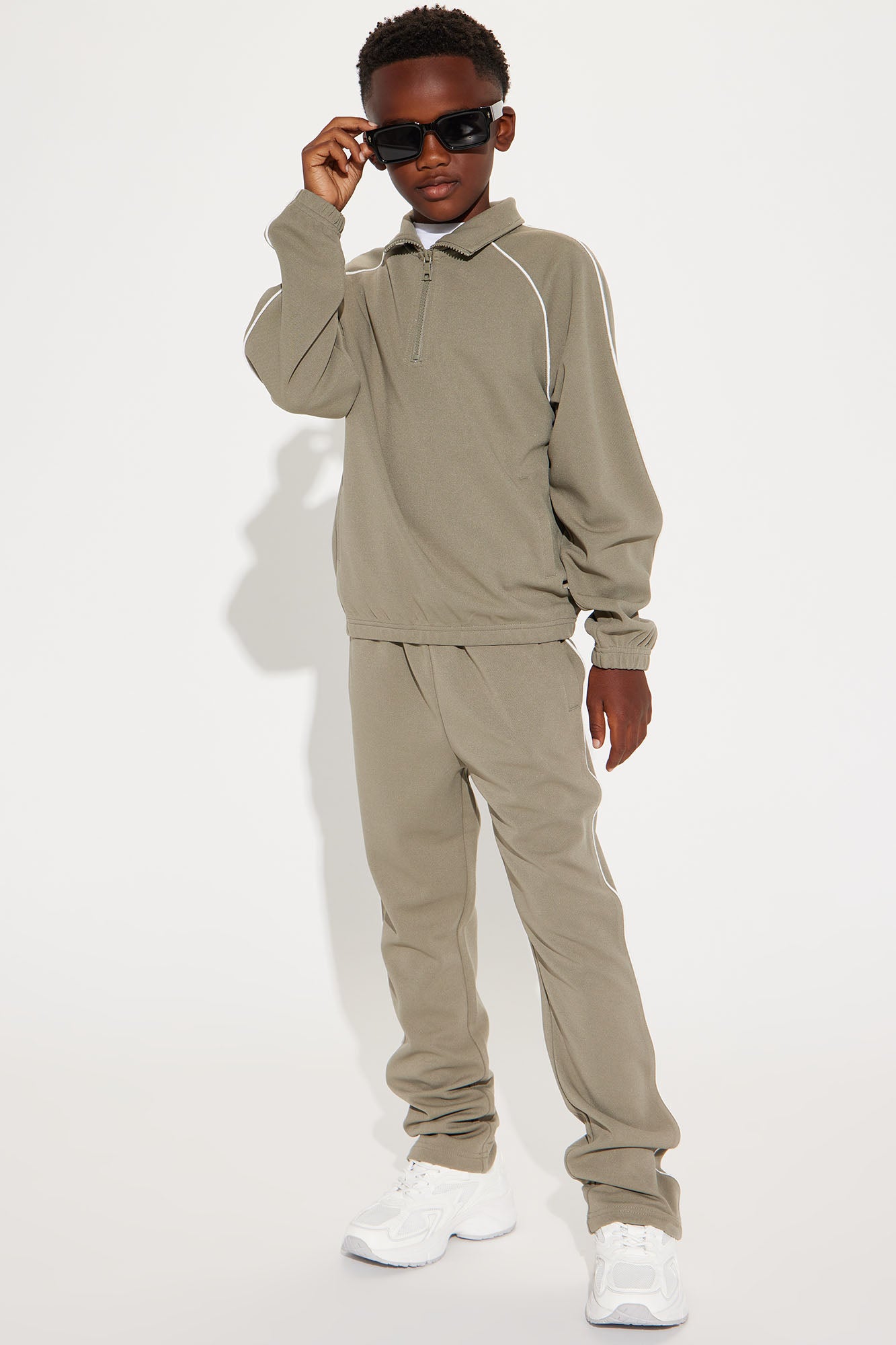 Mini Terry Track Anorak