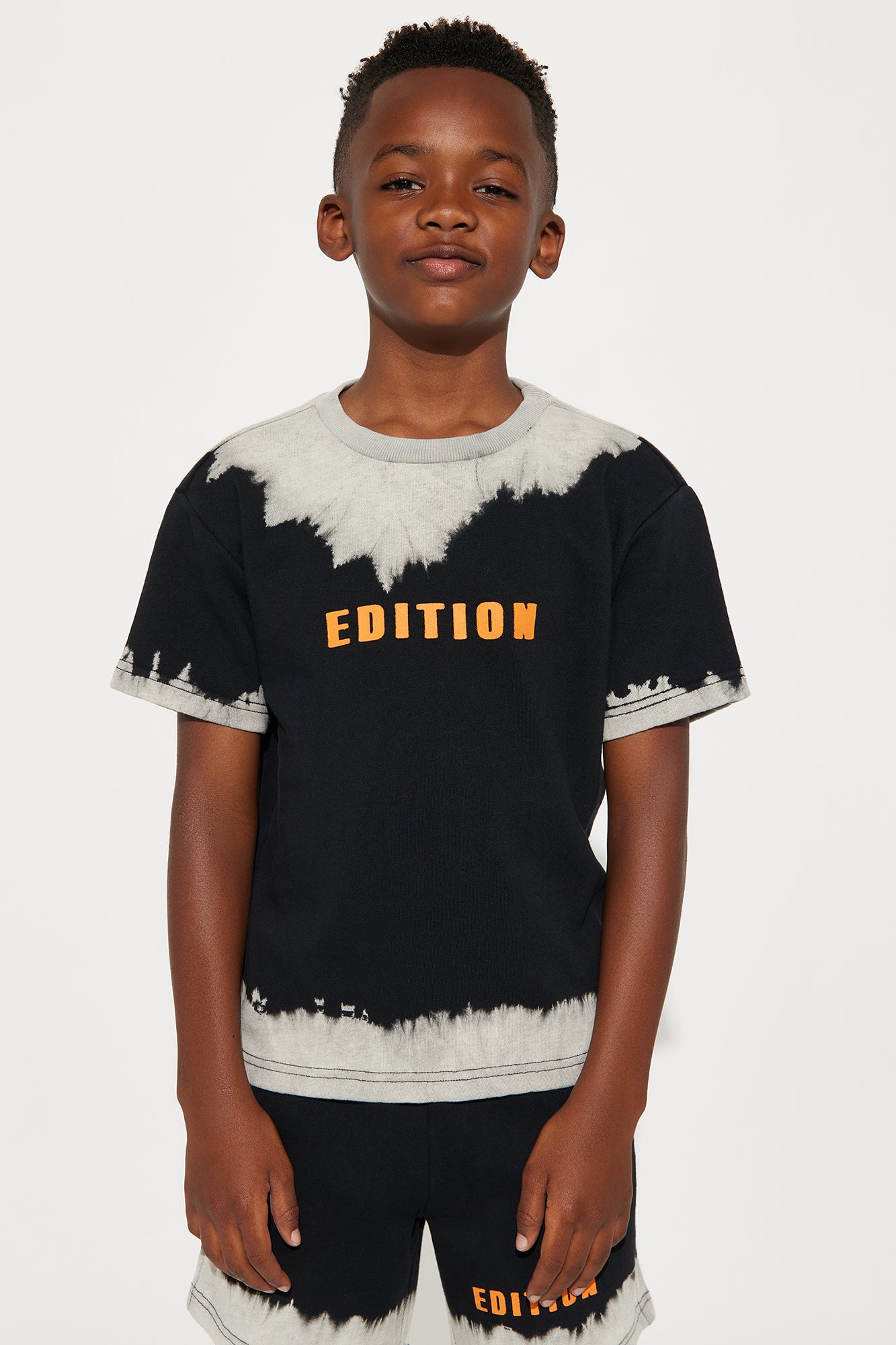 Mini Blurred Edition Fleece Short Sleeve Tee