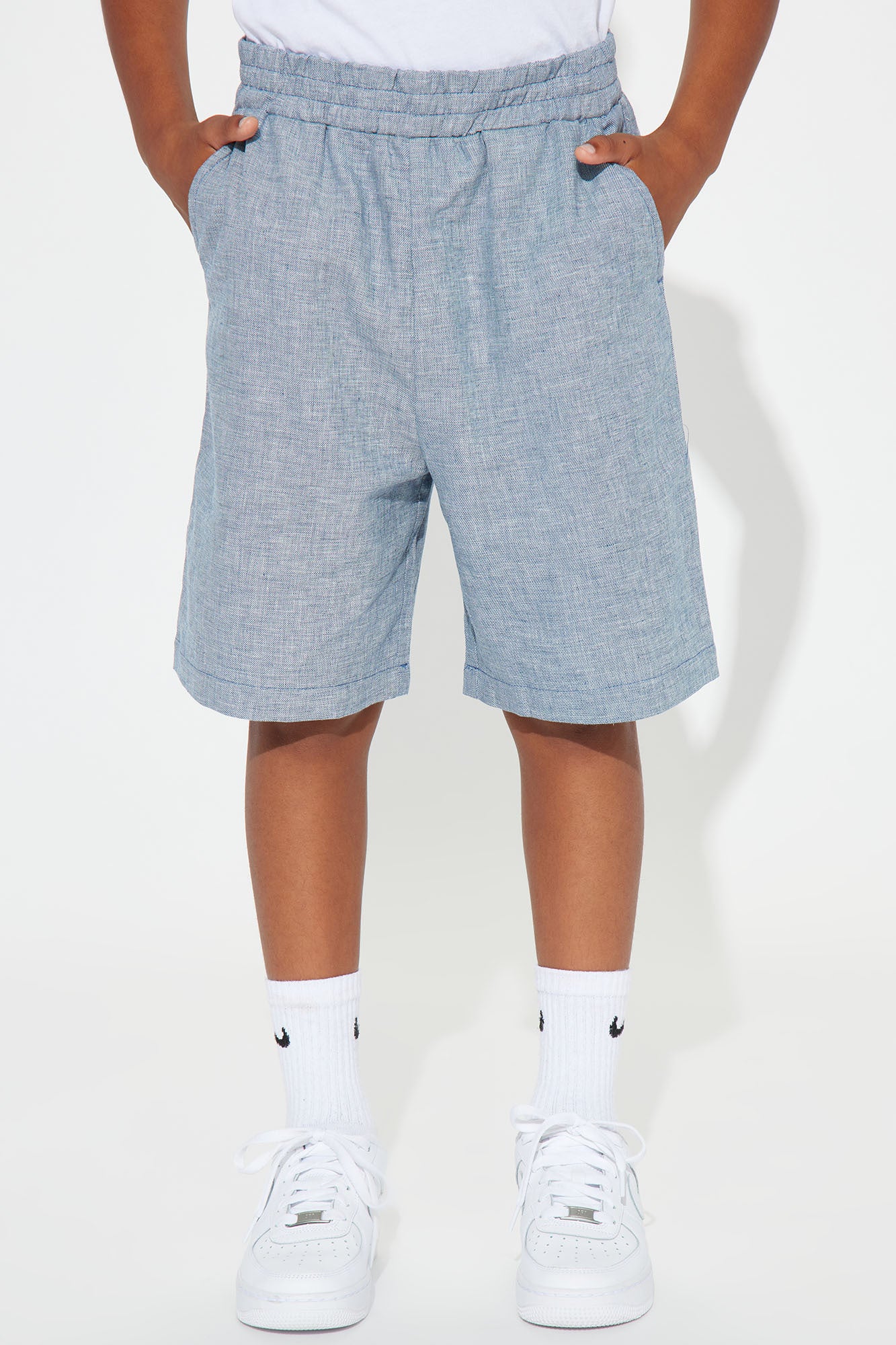 Mini Bahamas Resort Linen Shorts