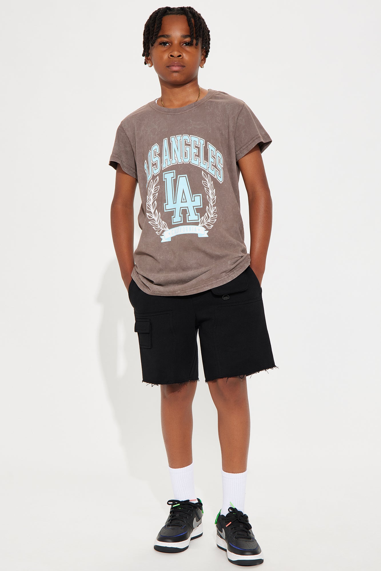 Mini Tyson Keep It Going Carpenter Sweat Shorts