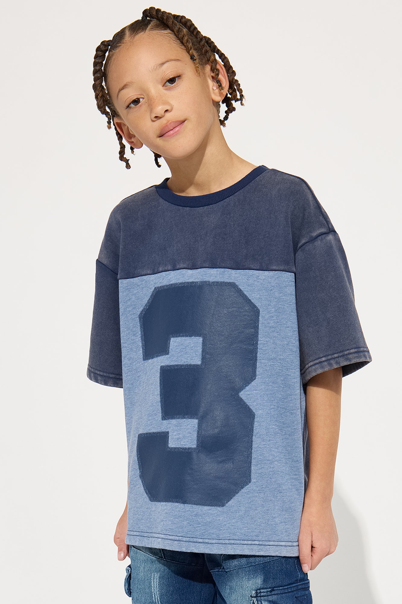 Mini Kyle Color Block Tee