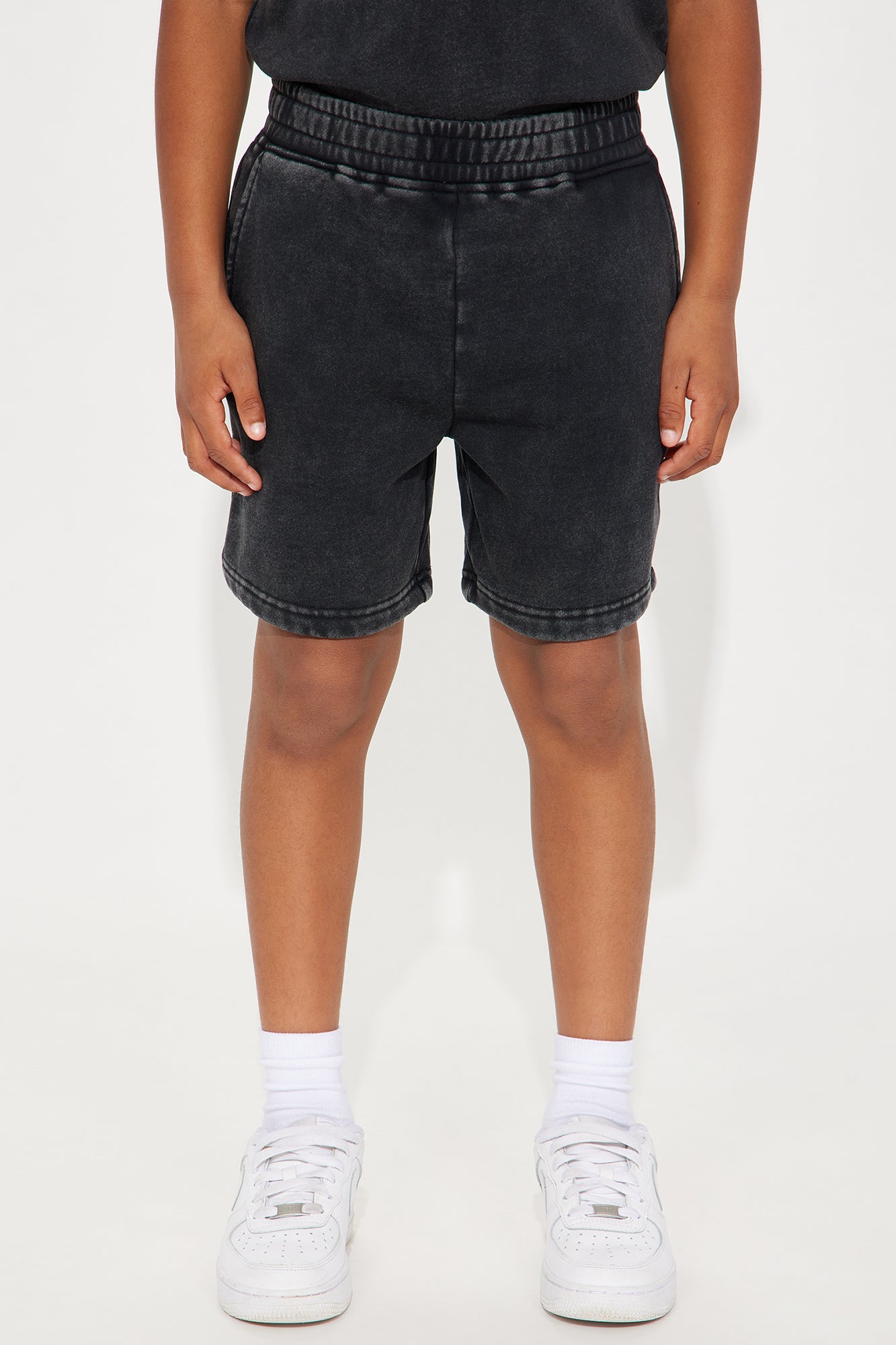 Mini Tyson Heavy Wash Relaxed Shorts