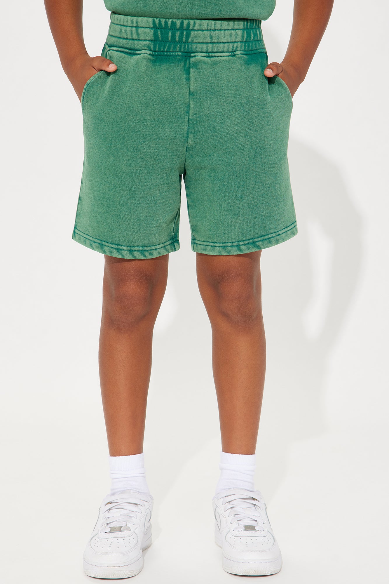 Mini Tyson Heavy Wash Relaxed Shorts