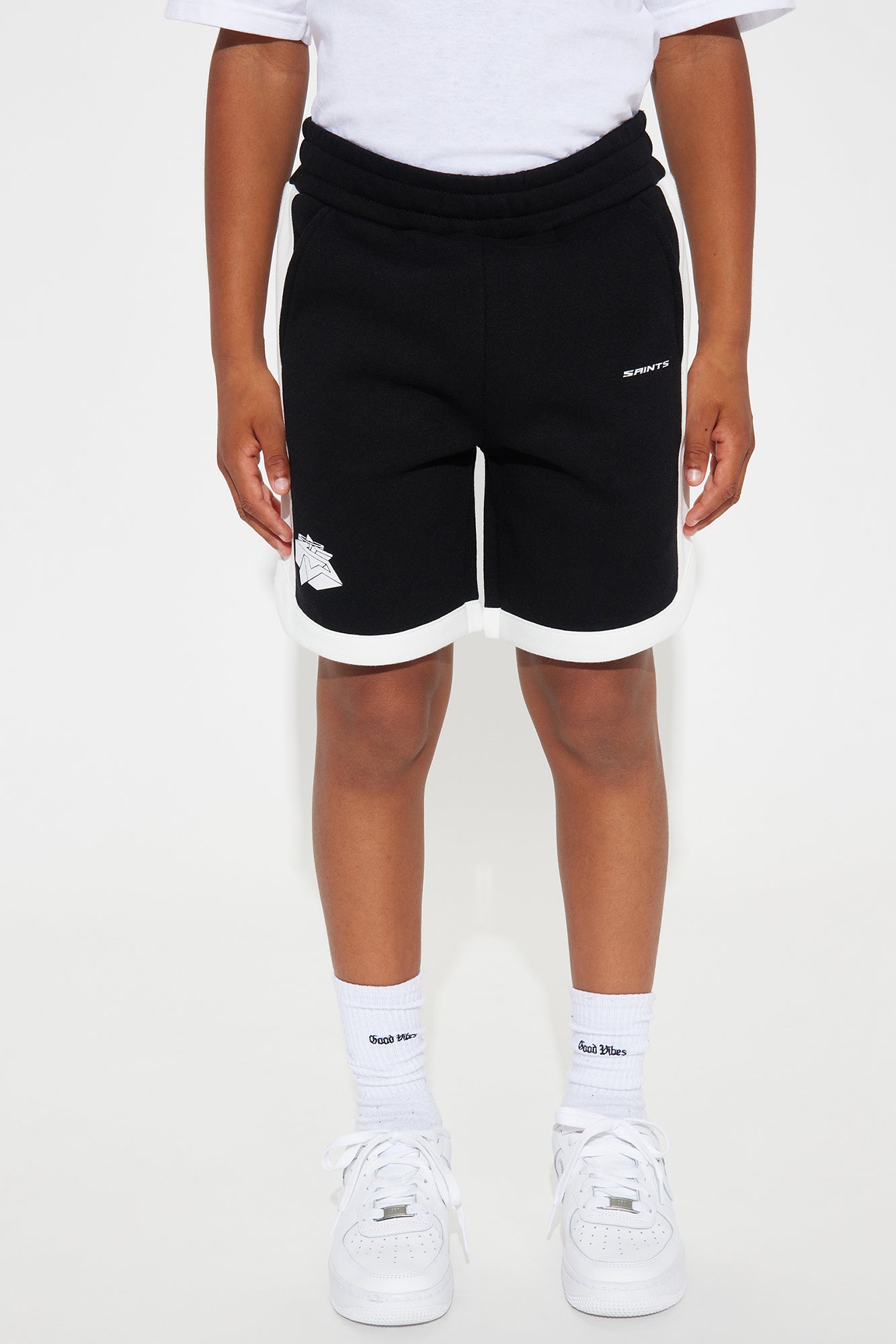 Mini Tyson Contrast Warm Up Shorts