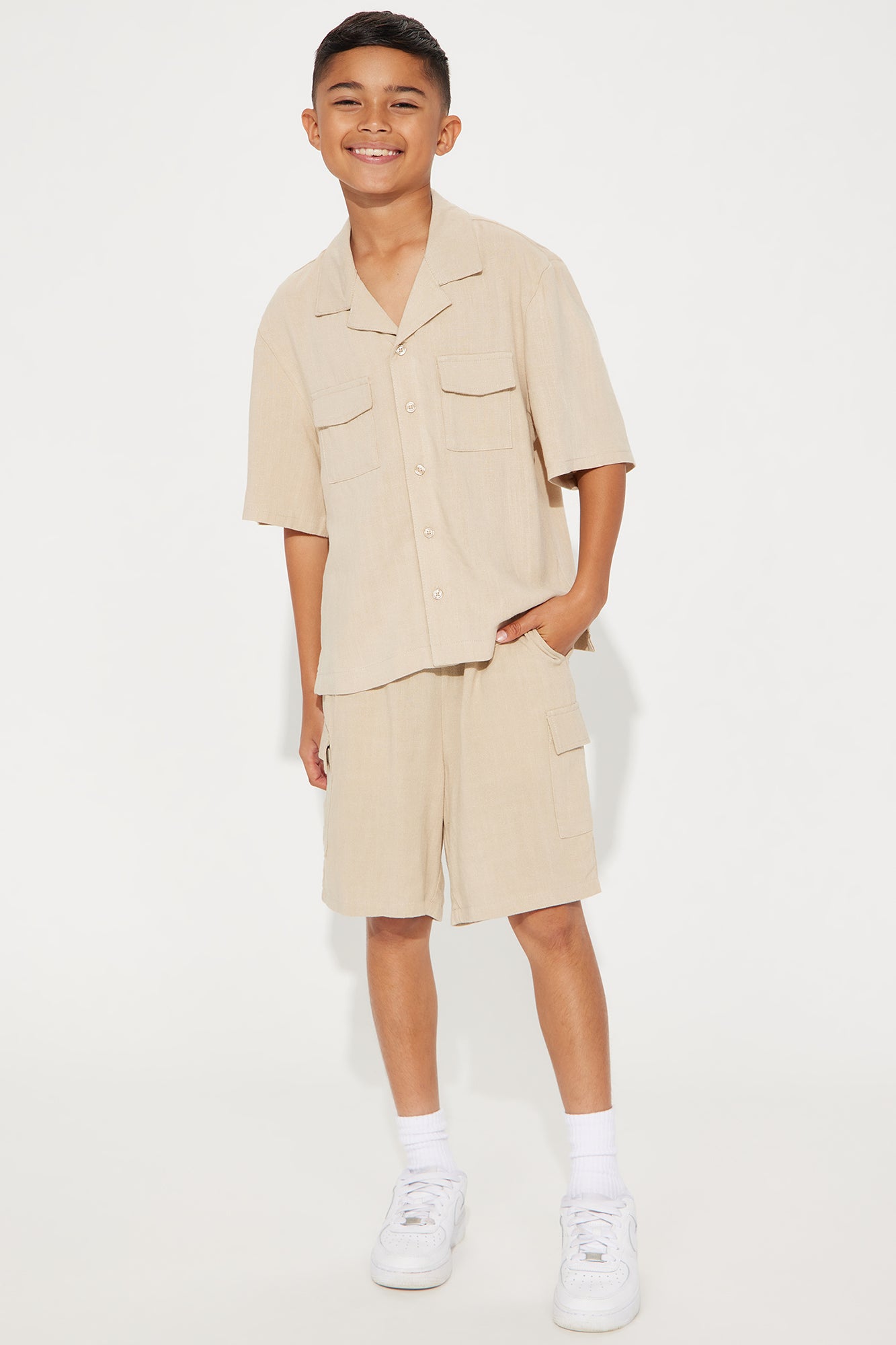 Mini Ashford Linen Shorts