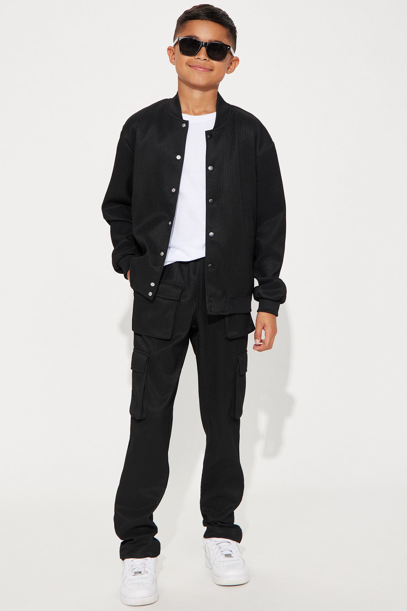 Mini Show Up Snap Cargo Pants