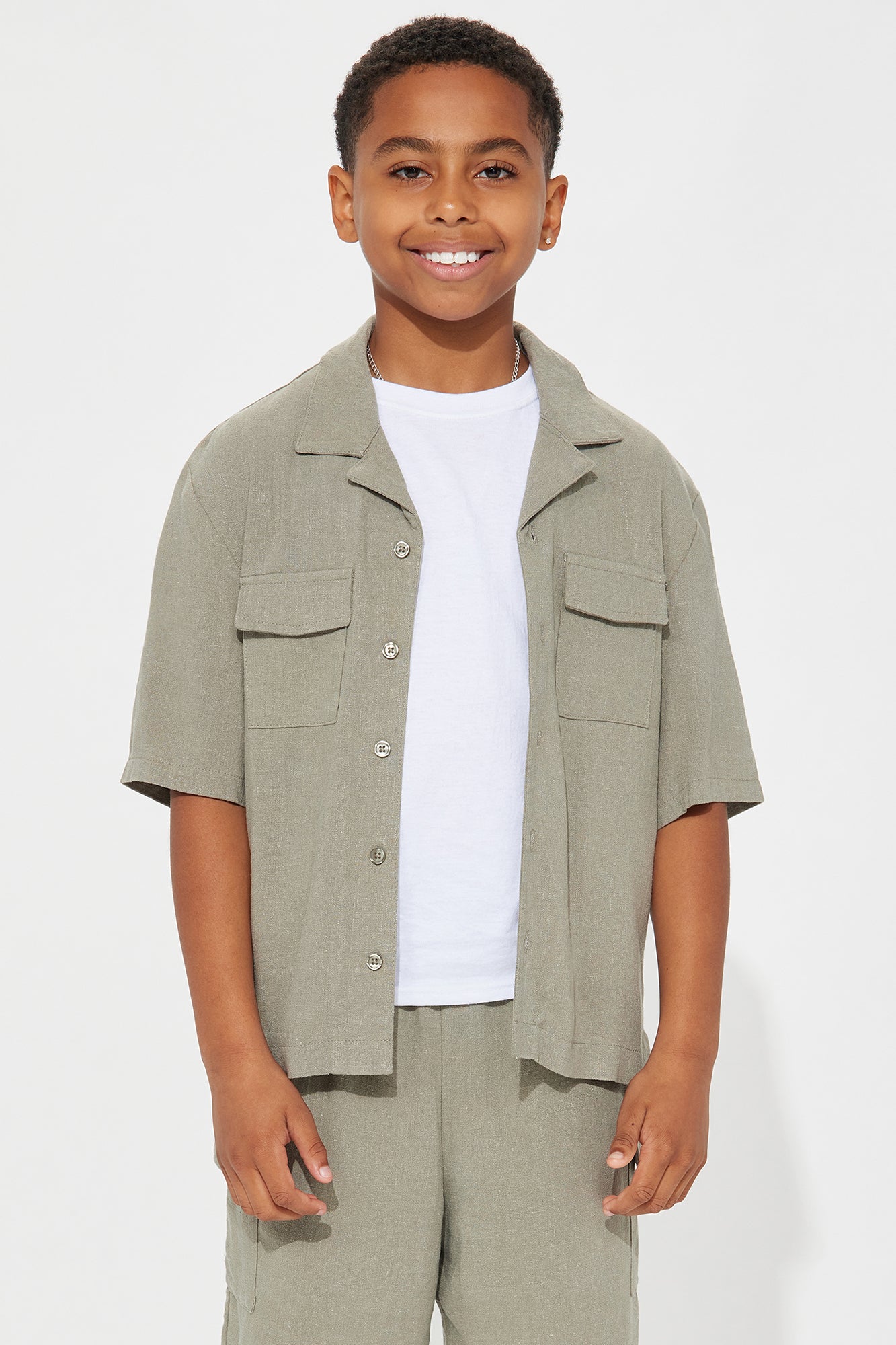 Mini Ashford Linen Shirt