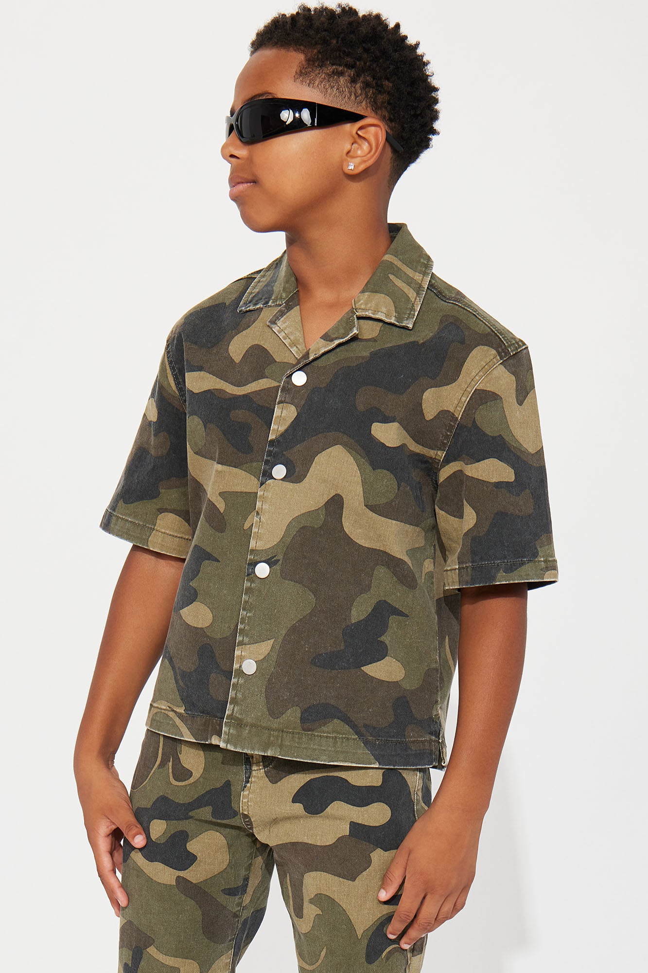 Mini Won't Do Camo Shirt