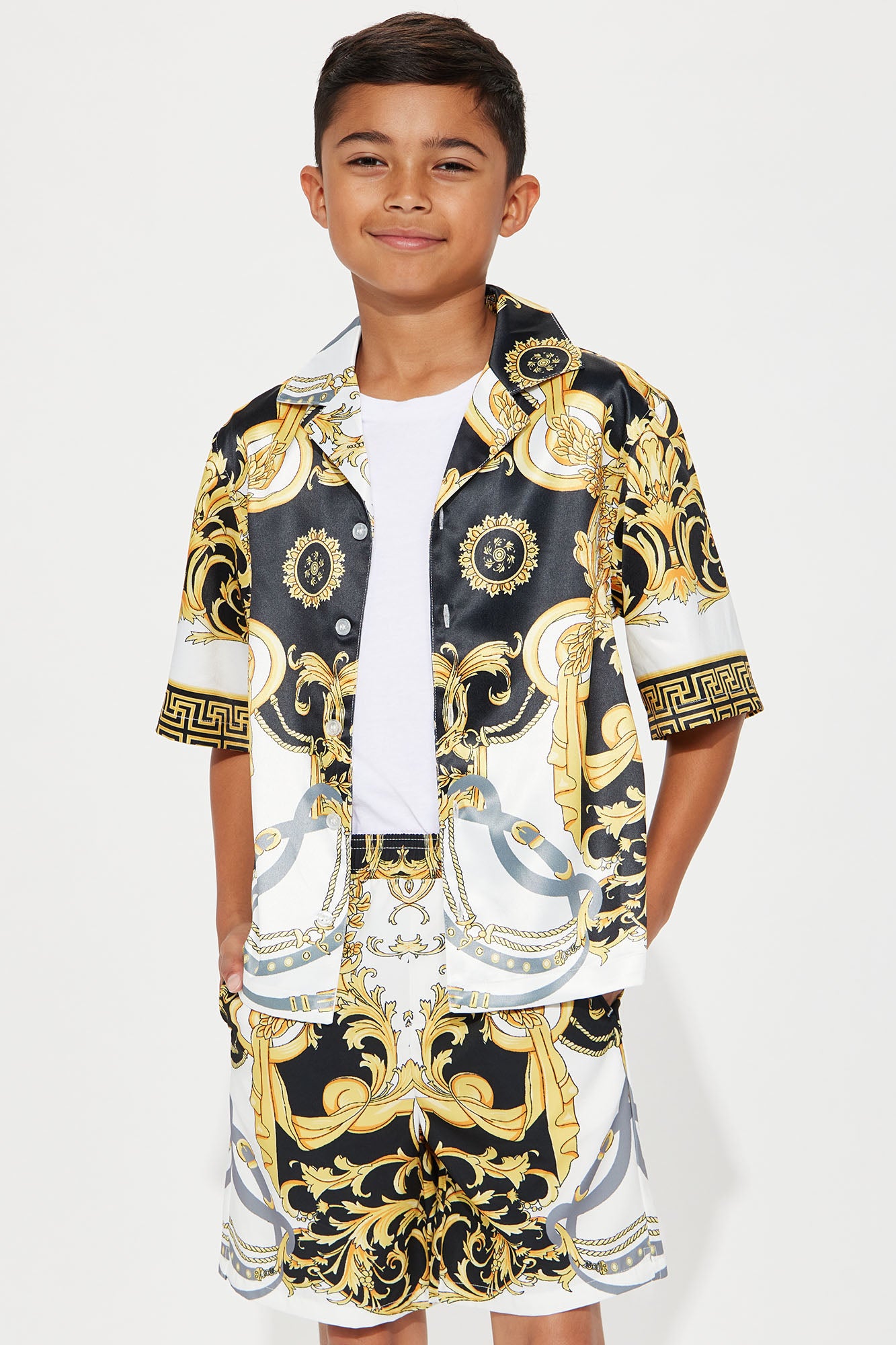 Mini Calabria Baroque Shirt