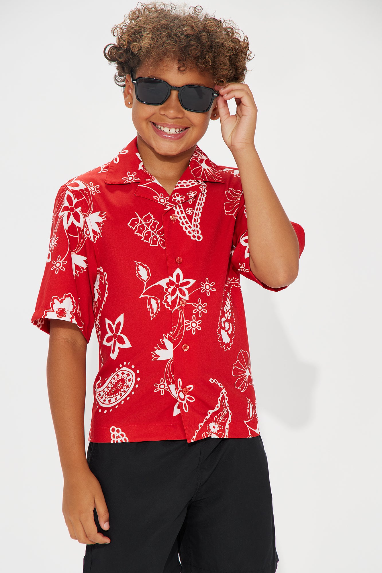 Mini Gary Paisley Shirt
