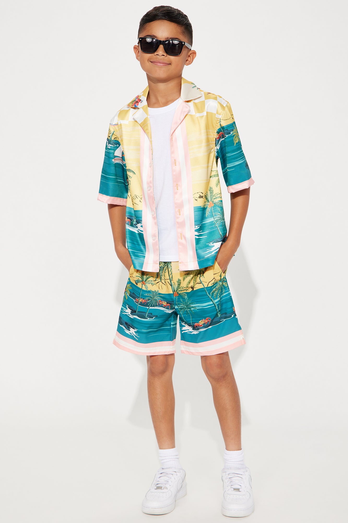 Mini Boracay Beach Swim Trunks