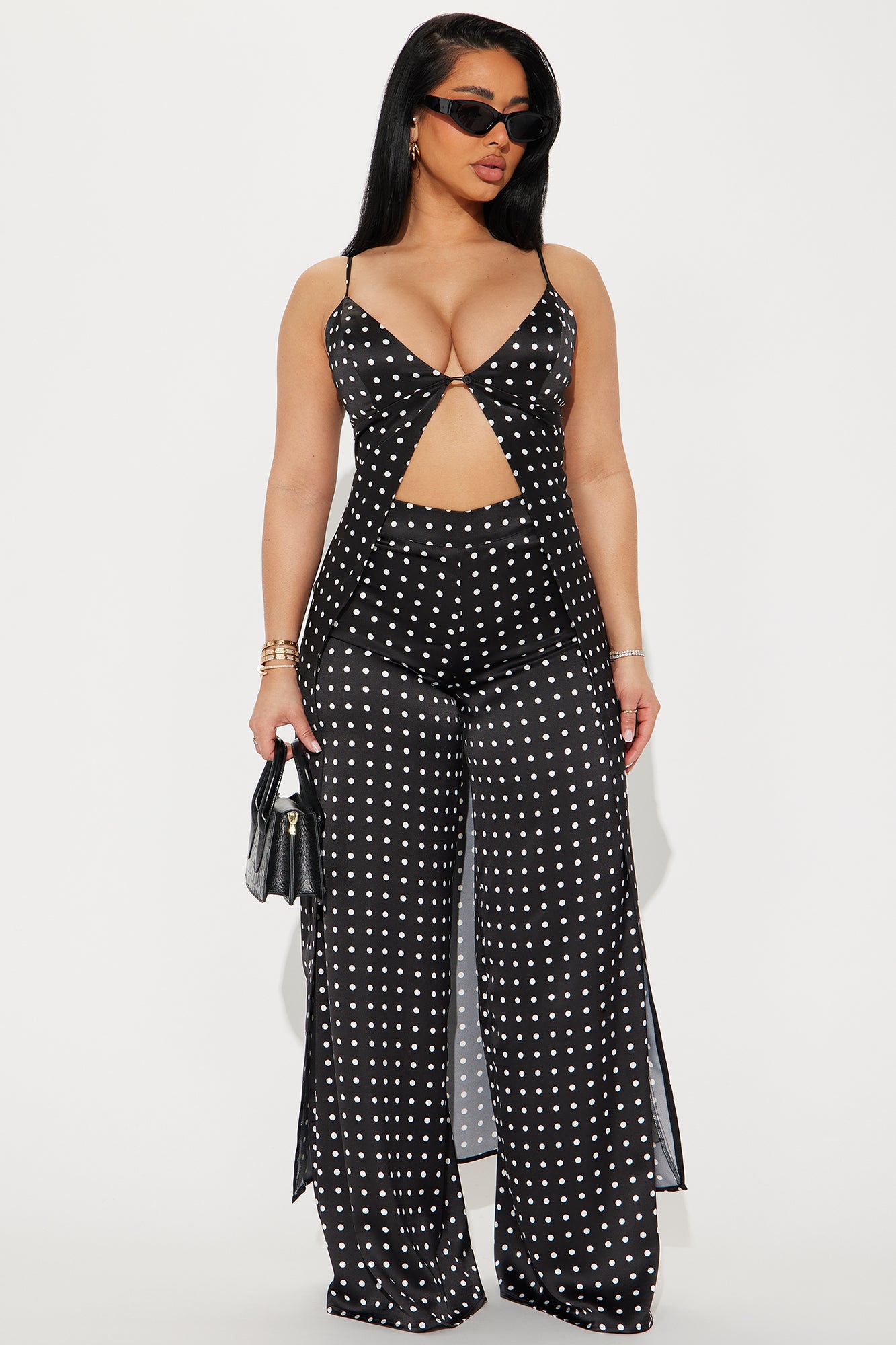Monica Polka Dot Pant Set