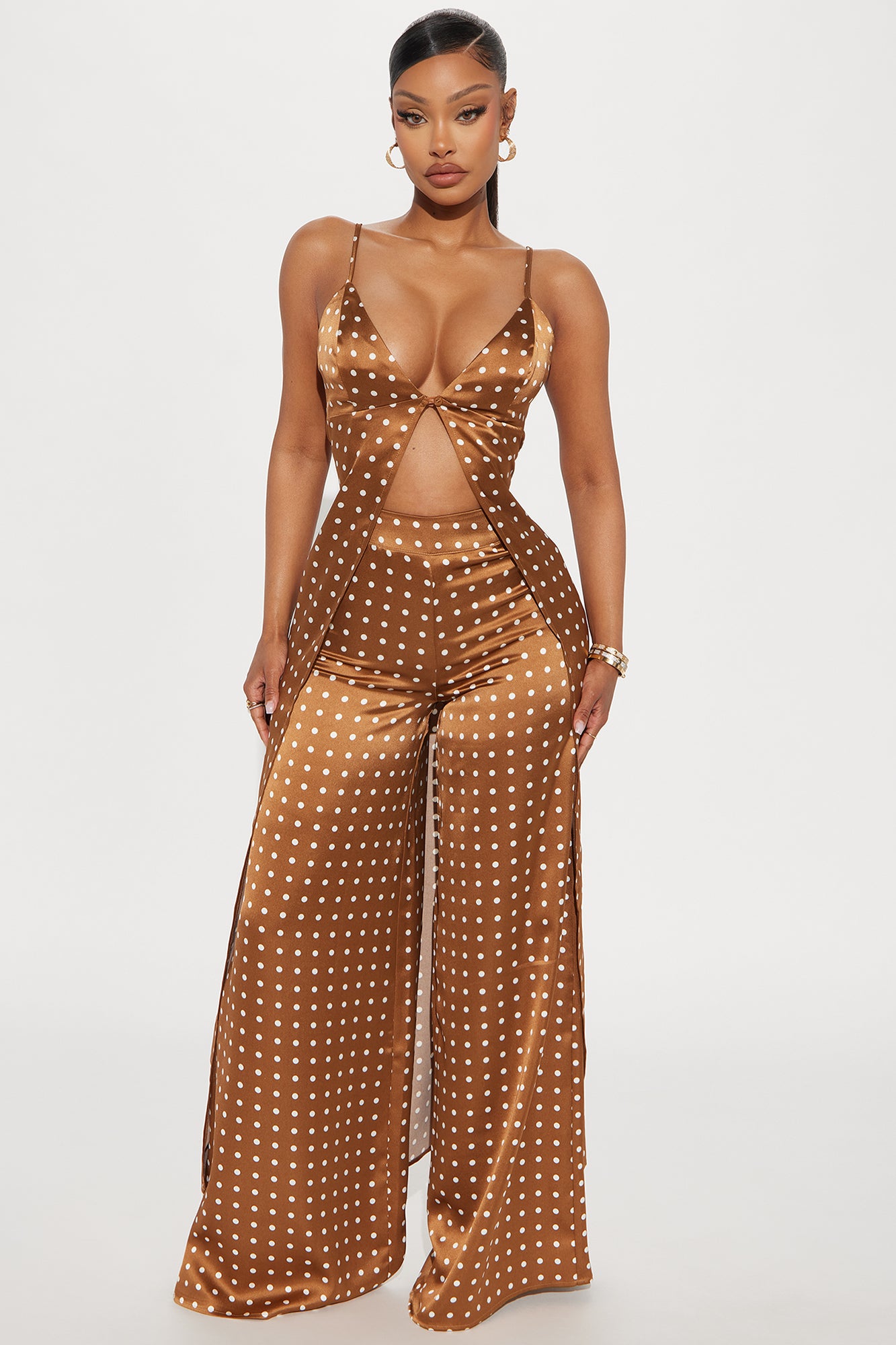 Monica Polka Dot Pant Set