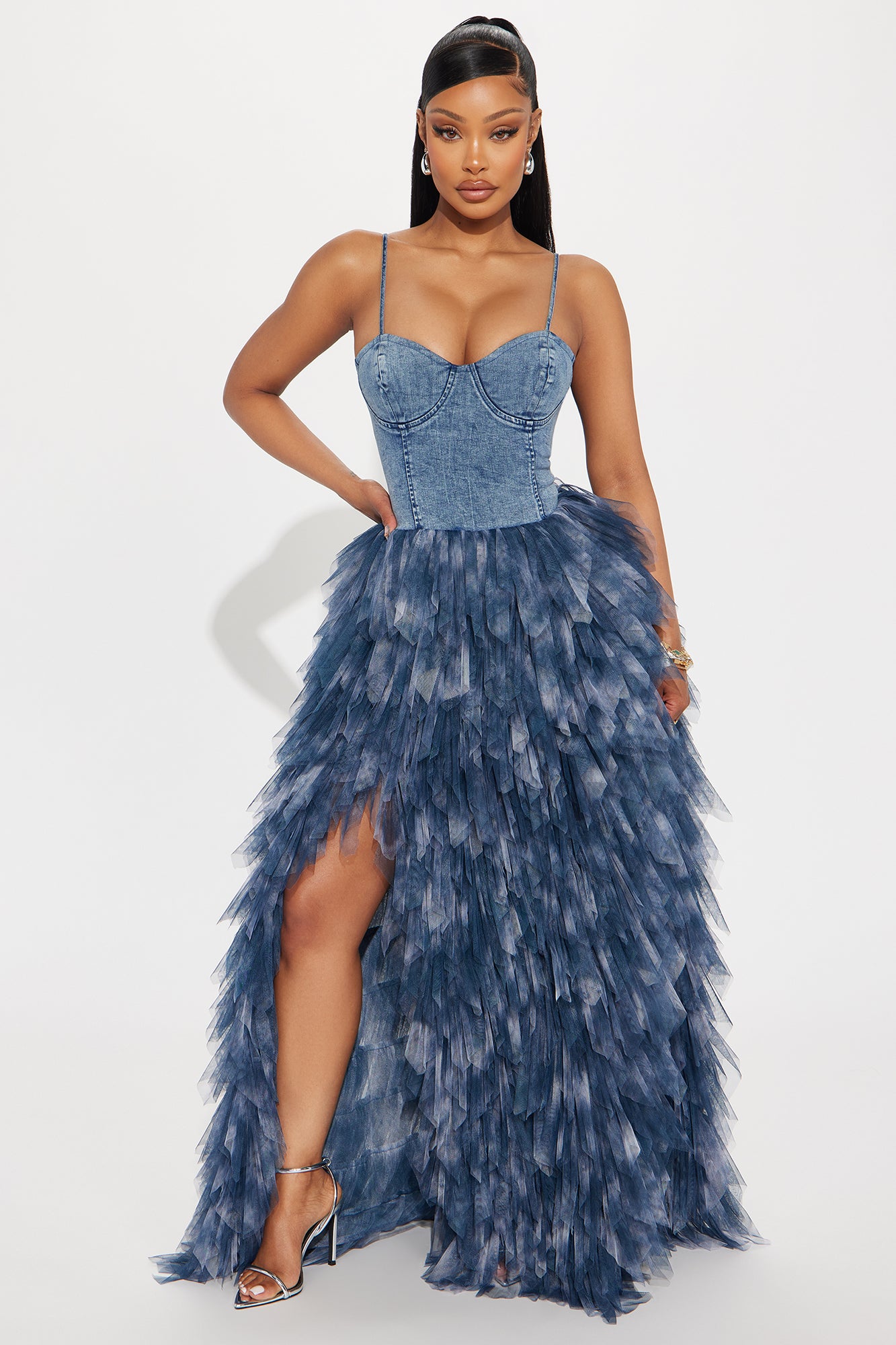 Life In Denim Maxi Dress