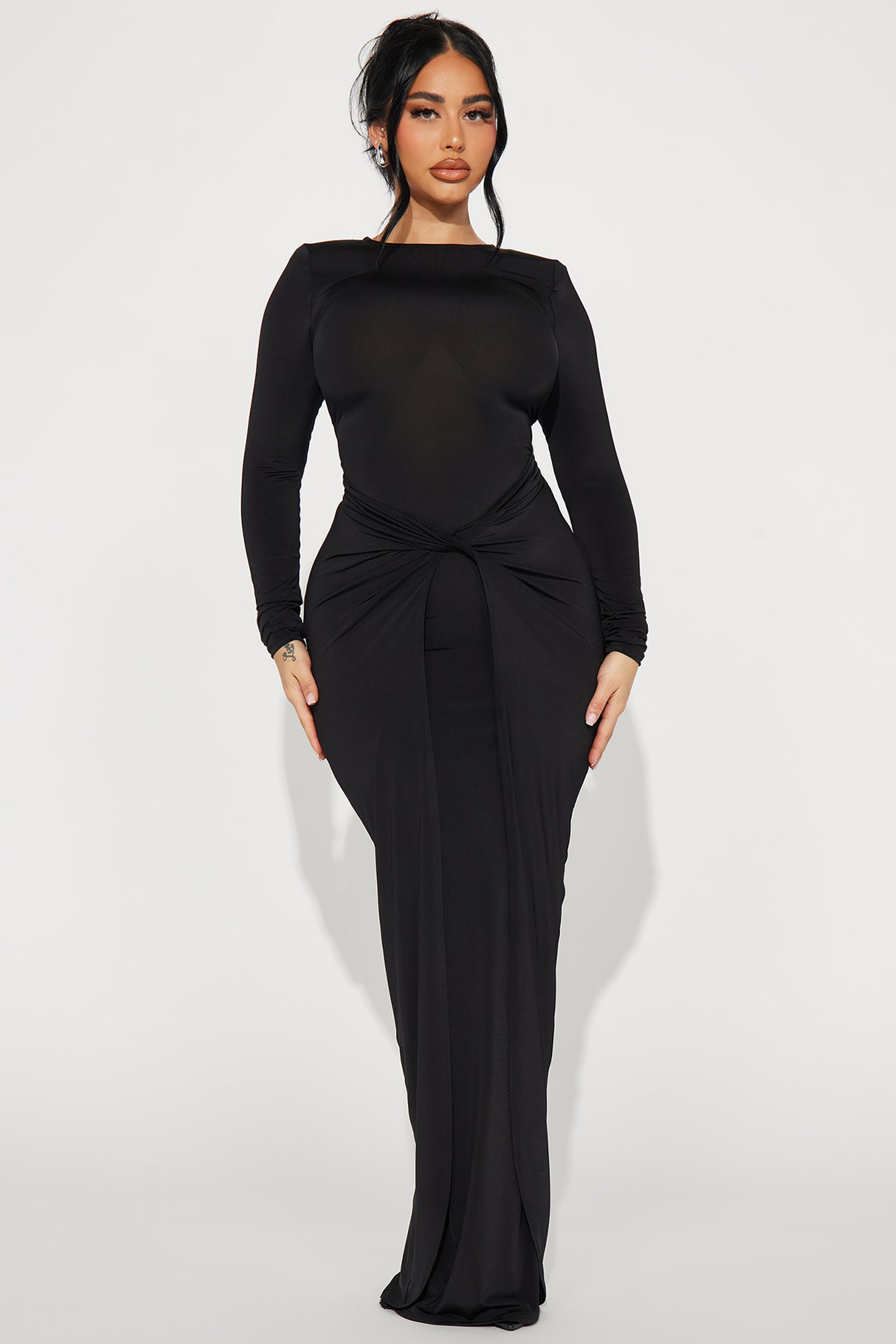 Catarina Slick Maxi Dress