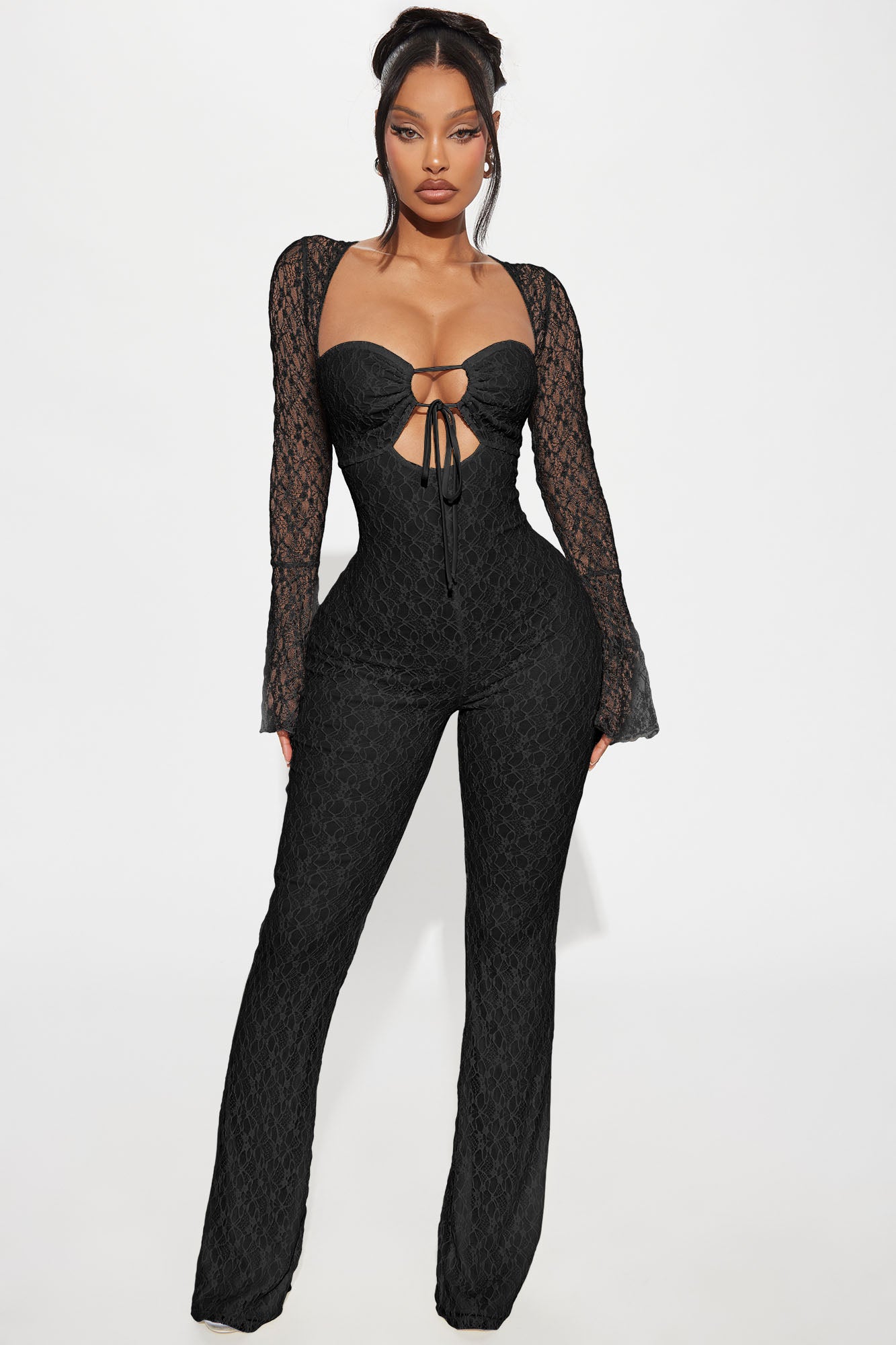 Saffron Lace Jumpsuit