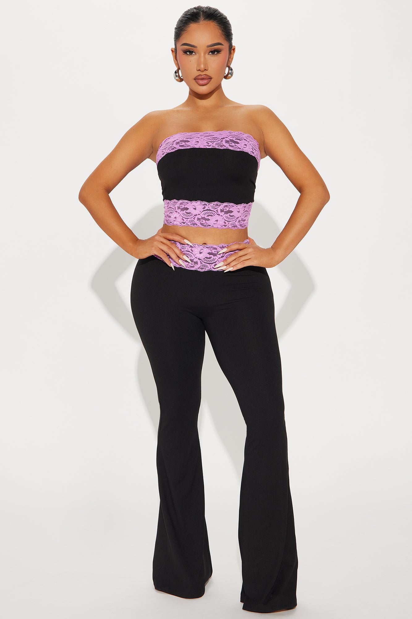 Sincerely Yours Flare Pant Set