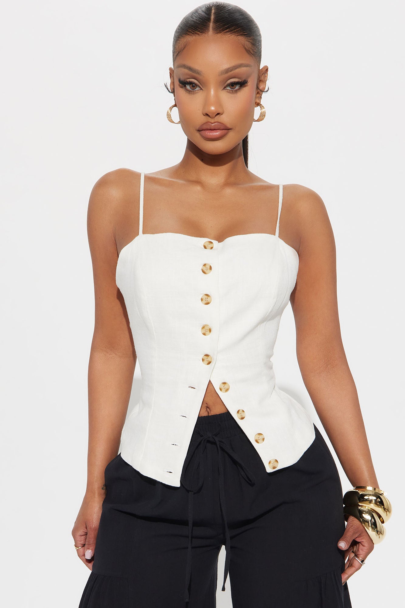More Than Worthy Linen Vest