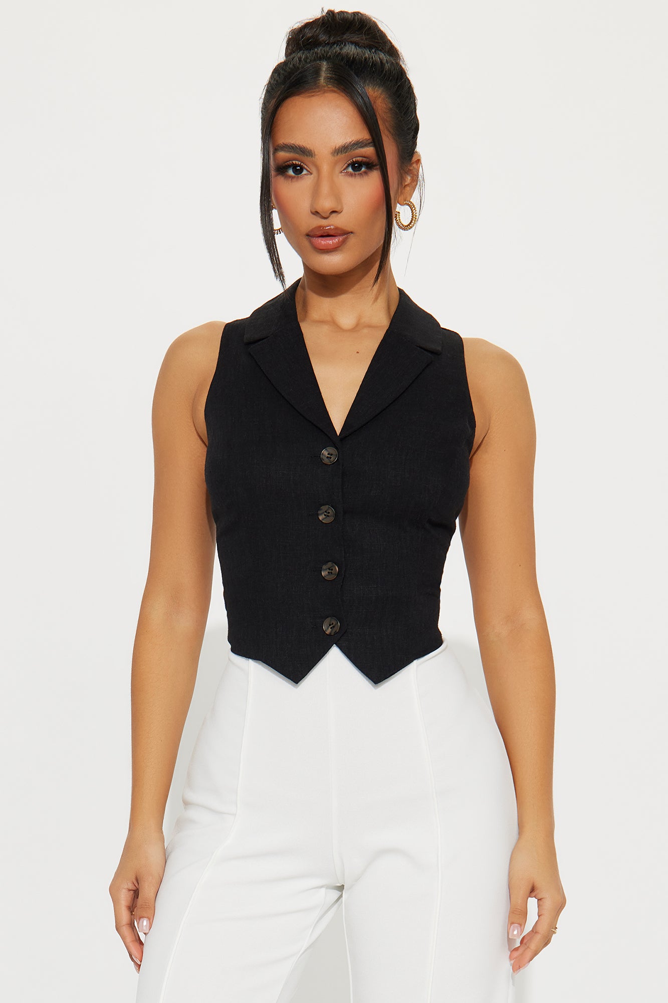 Marta Linen Vest